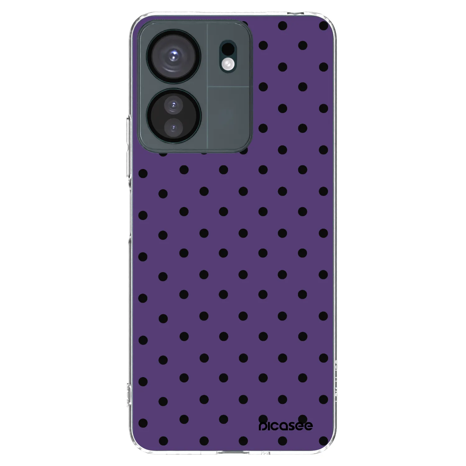Picasee silikonowe przeźroczyste etui na Xiaomi Redmi 13C 4G - Flickers 2