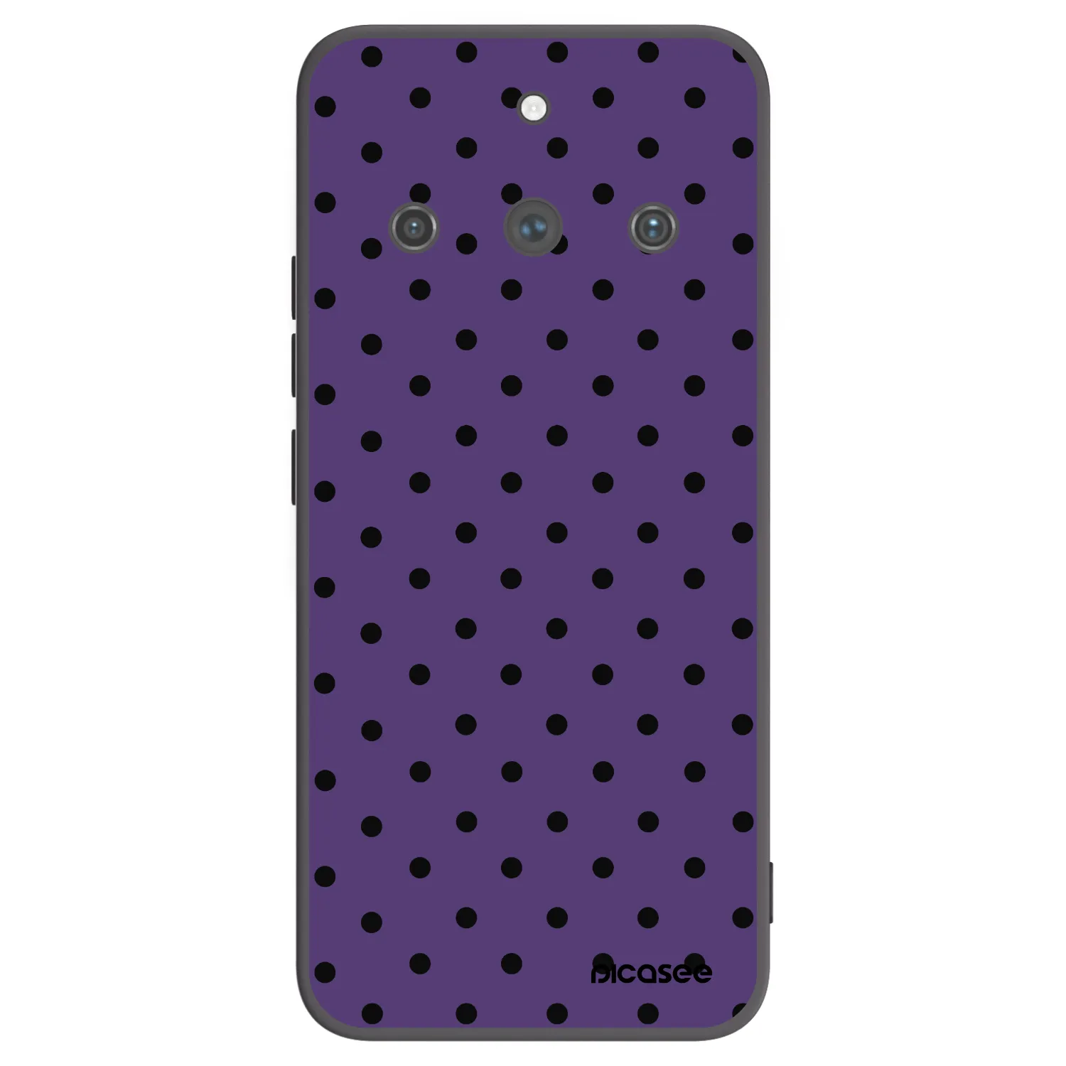 Picasee silikonowe czarne etui na Realme 11 Pro+ - Flickers 2