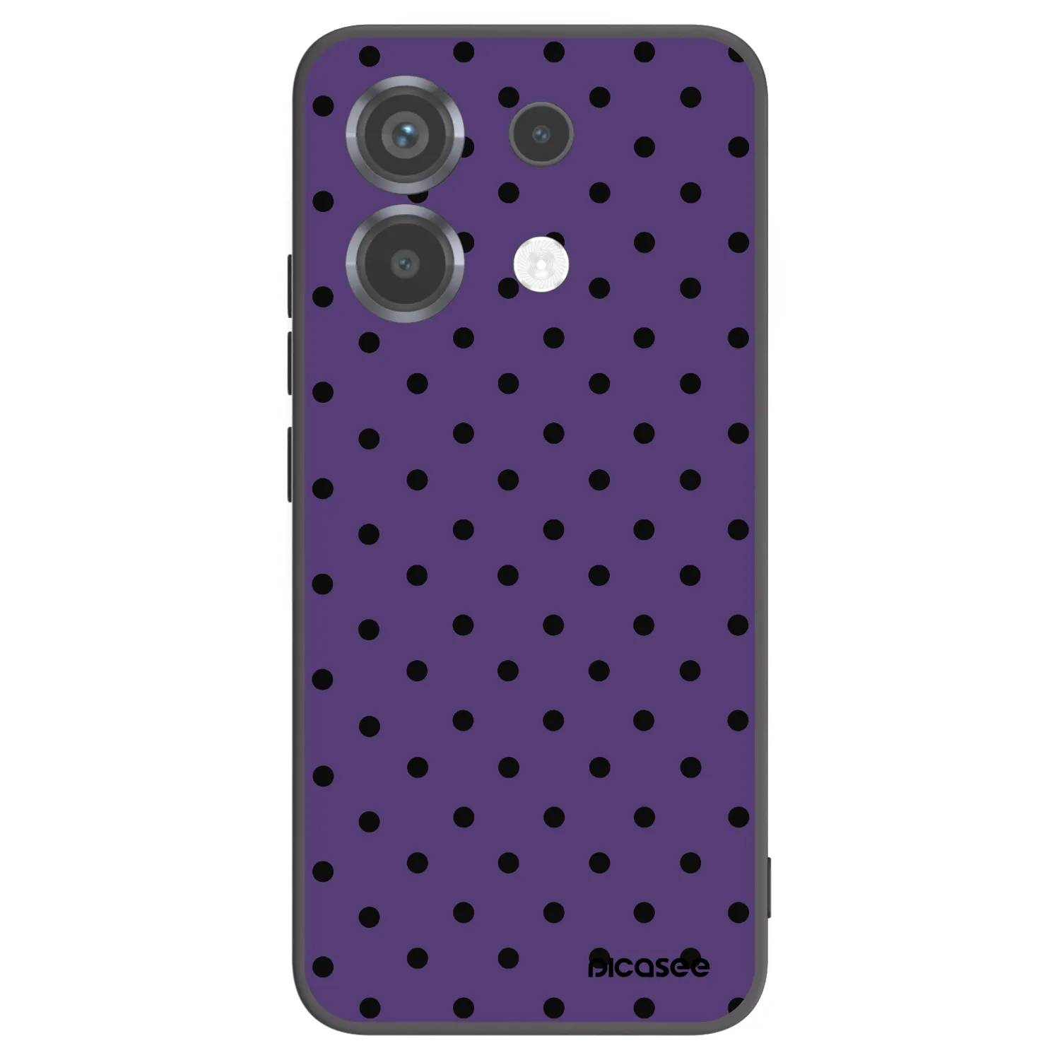 Picasee silikonowe czarne etui na Xiaomi Poco X6 - Flickers 2