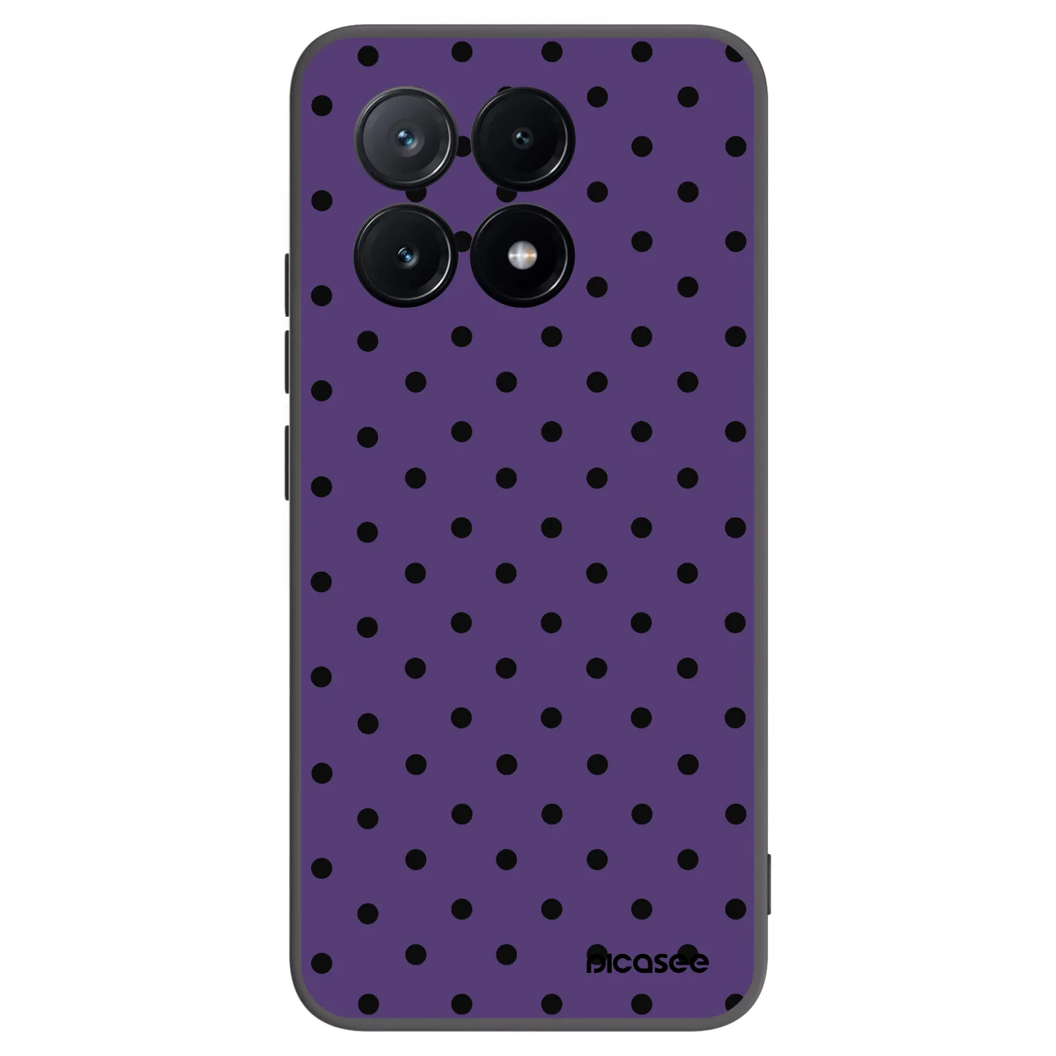 Picasee silikonowe czarne etui na Xiaomi Poco X6 Pro - Flickers 2