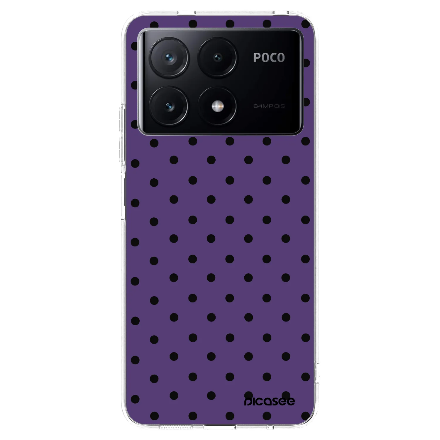 Picasee silikonowe przeźroczyste etui na Xiaomi Poco X6 Pro - Flickers 2