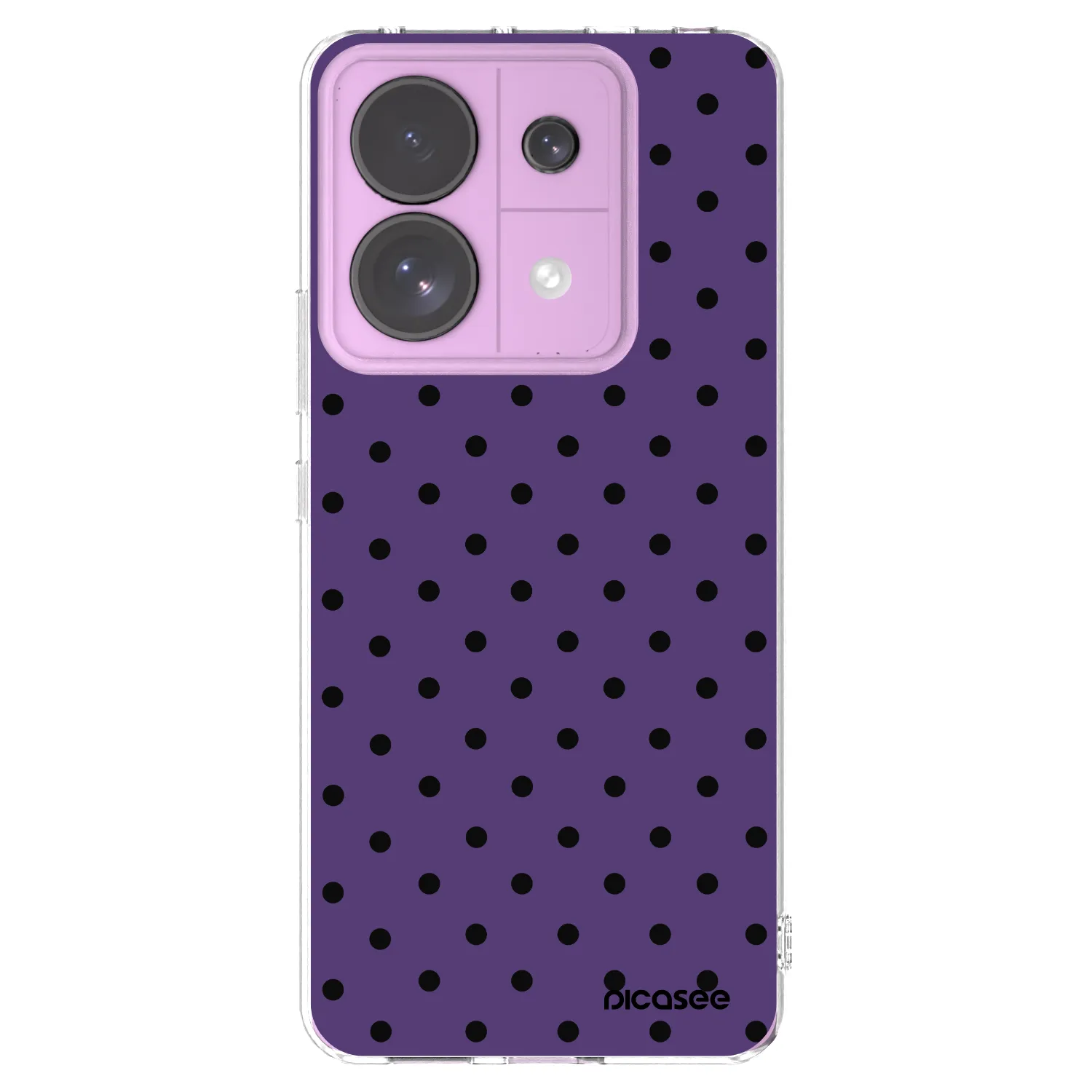 Picasee silikonowe przeźroczyste etui na Xiaomi Redmi Note 13 Pro 5G - Flickers 2