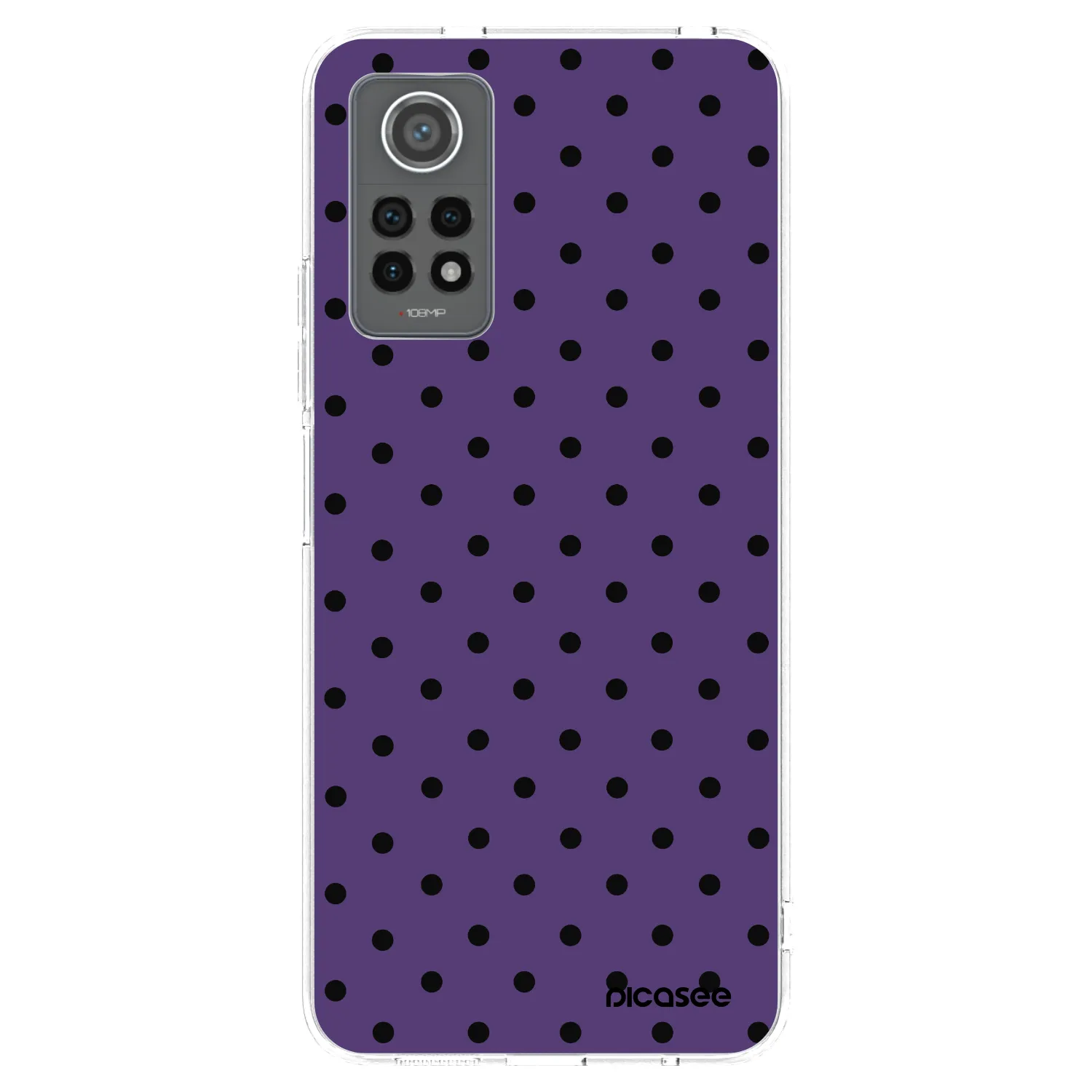 Picasee silikonowe przeźroczyste etui na Xiaomi Redmi Note 12 Pro 4G - Flickers 2