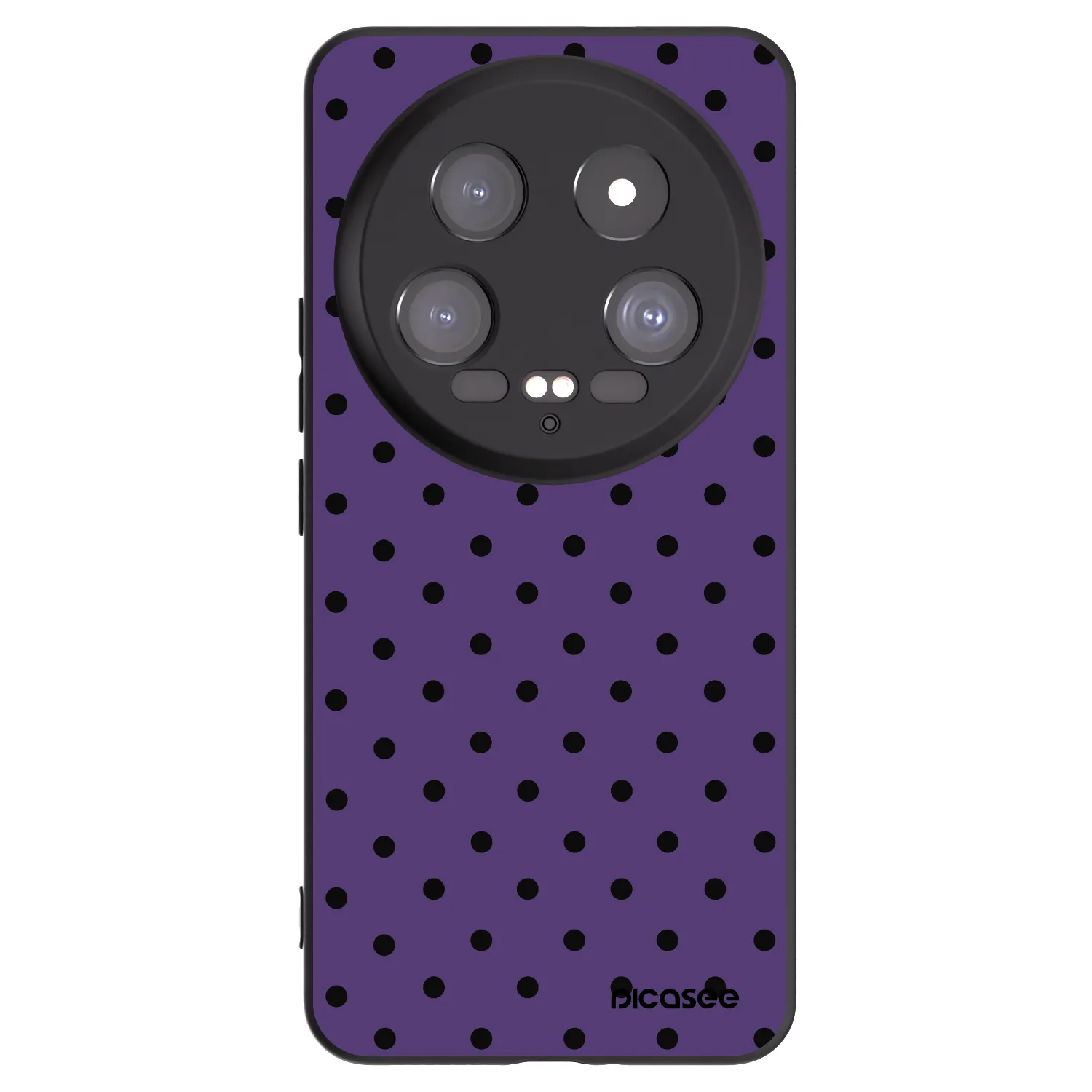 Picasee silikonowe czarne etui na Xiaomi 14 Ultra - Flickers 2