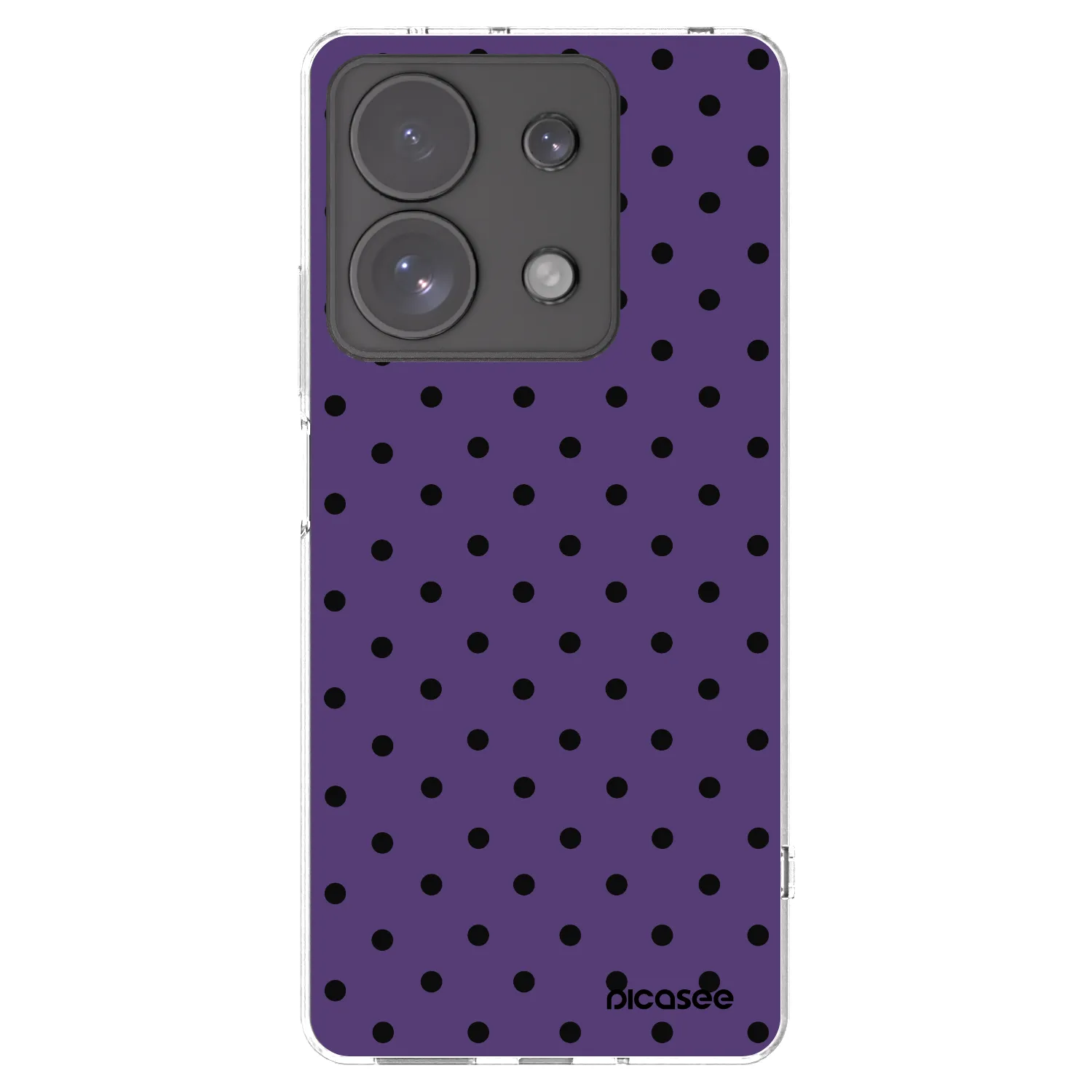 Picasee silikonowe przeźroczyste etui na Xiaomi Redmi Note 13 Pro 4G - Flickers 2