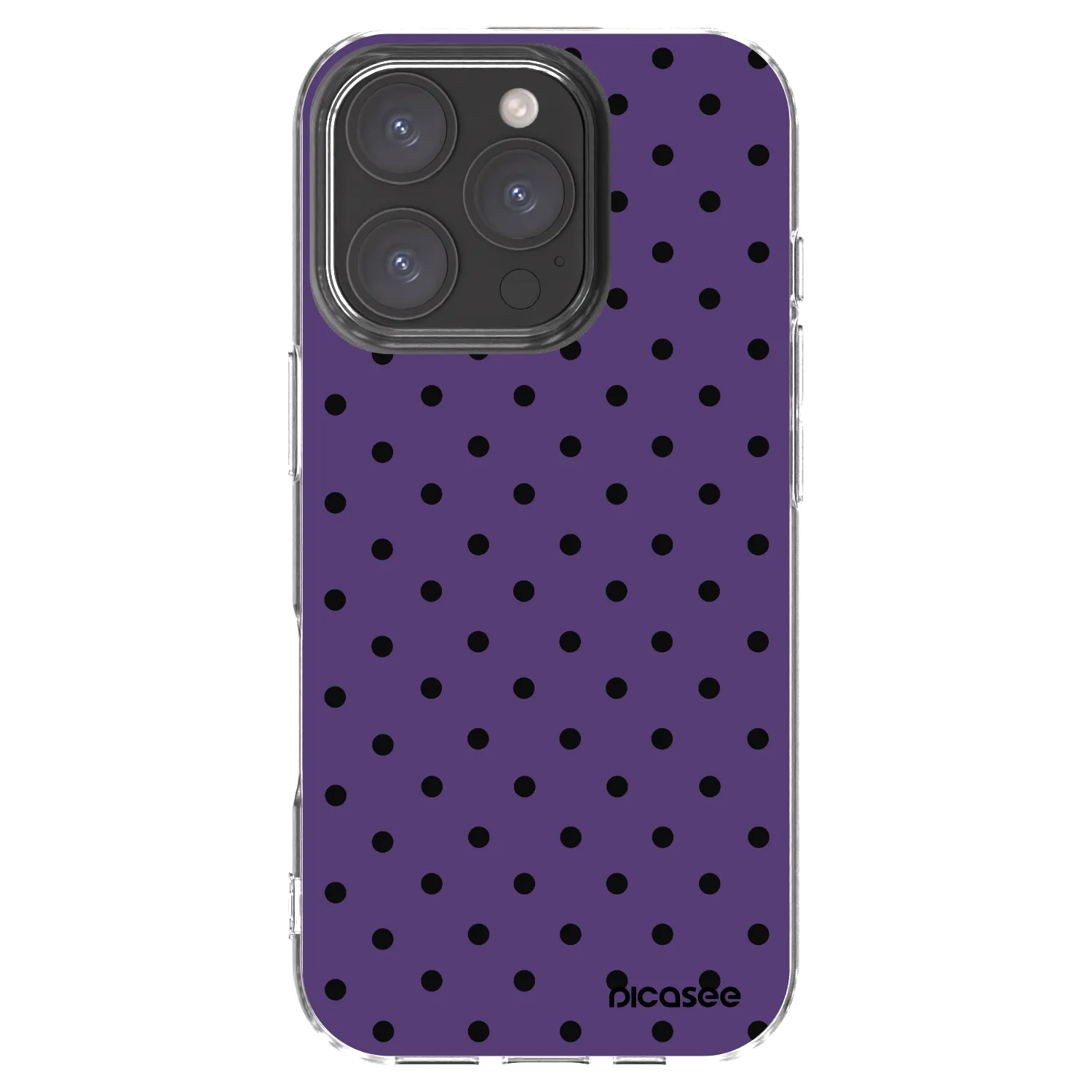 Picasee silikonowe przeźroczyste etui na Apple iPhone 16 Pro - Flickers 2