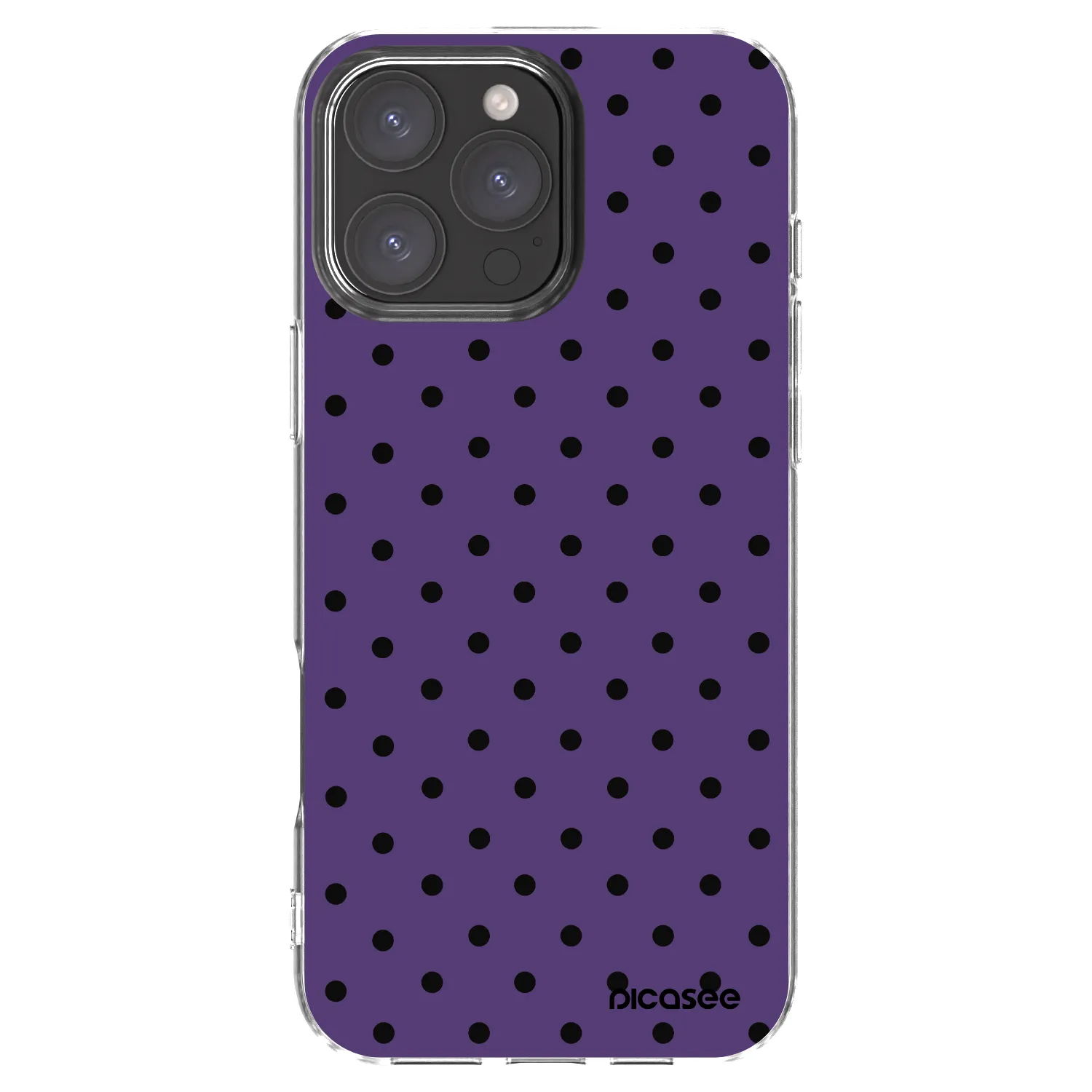 Picasee silikonowe przeźroczyste etui na Apple iPhone 16 Pro Max - Flickers 2