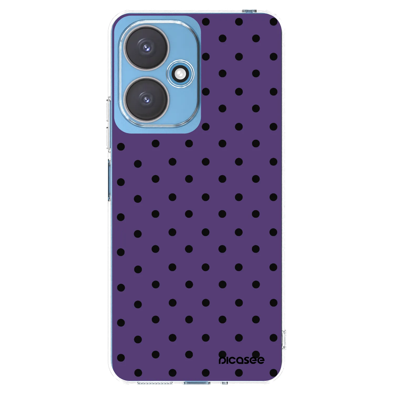 Picasee silikonowe przeźroczyste etui na Xiaomi Redmi 13C 5G - Flickers 2