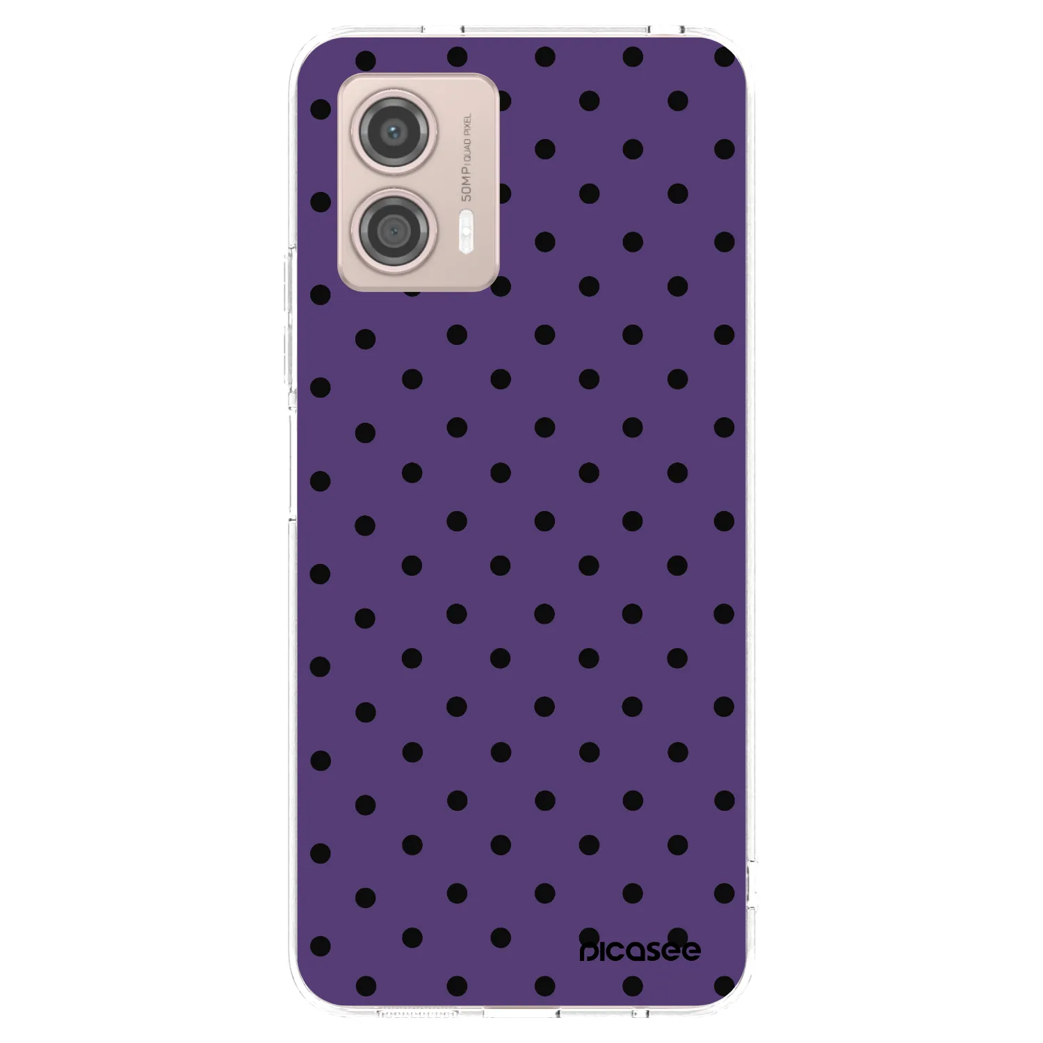 Picasee silikonowe przeźroczyste etui na Motorola Moto G53 5G - Flickers 2