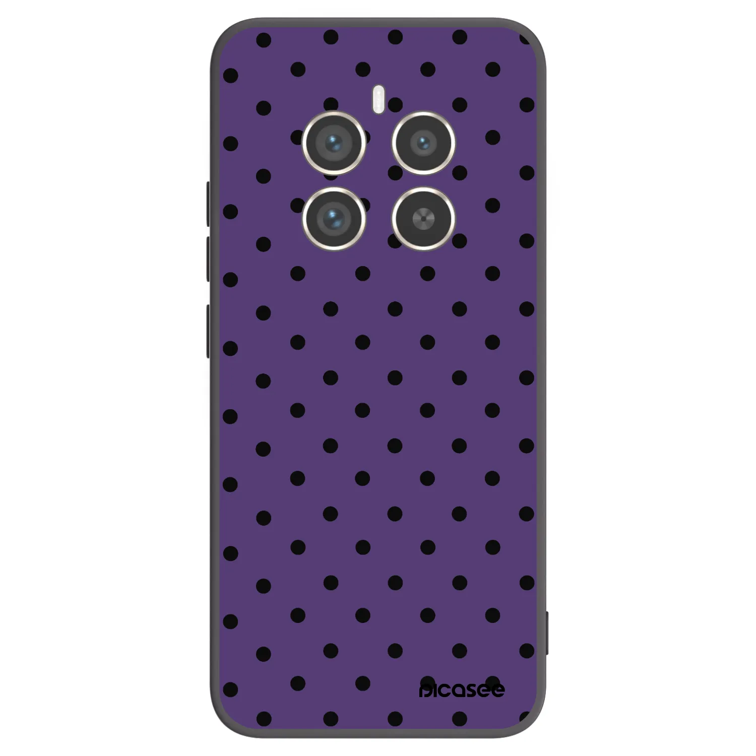 Picasee silikonowe czarne etui na Realme 12 Pro 5G - Flickers 2
