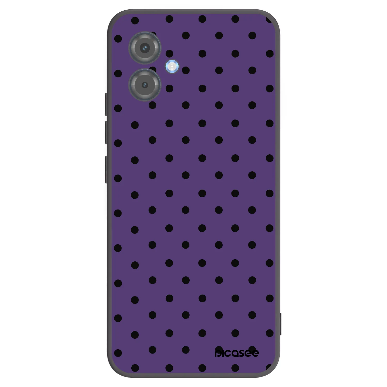 Picasee silikonowe czarne etui na Motorola Moto G14 - Flickers 2