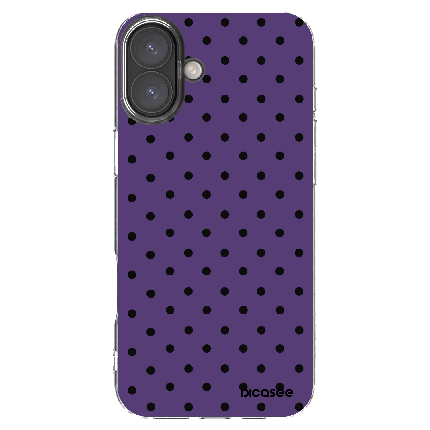 Picasee silikonowe przeźroczyste etui na Apple iPhone 16 Plus - Flickers 2