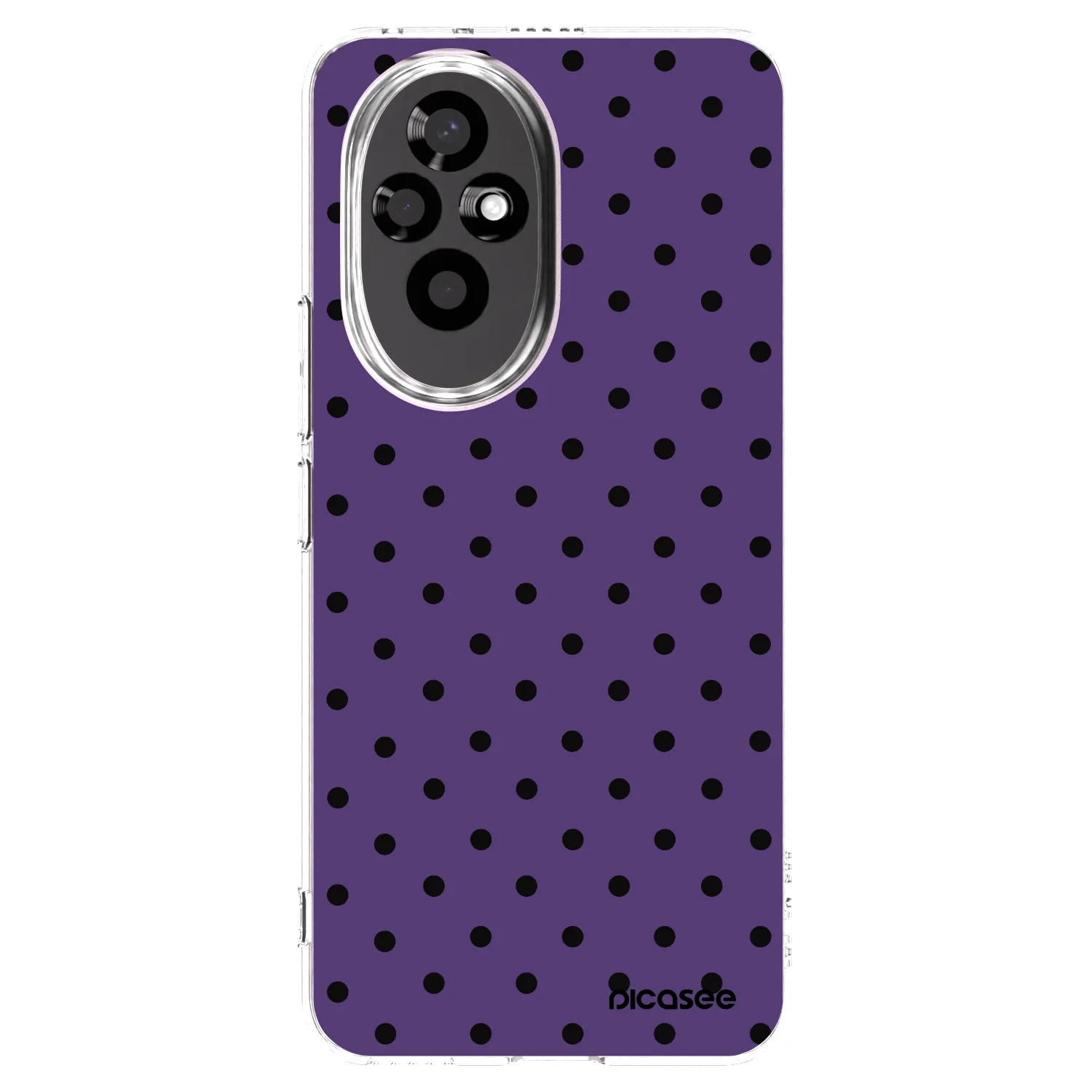 Picasee silikonowe przeźroczyste etui na Honor 200 Pro 5G - Flickers 2