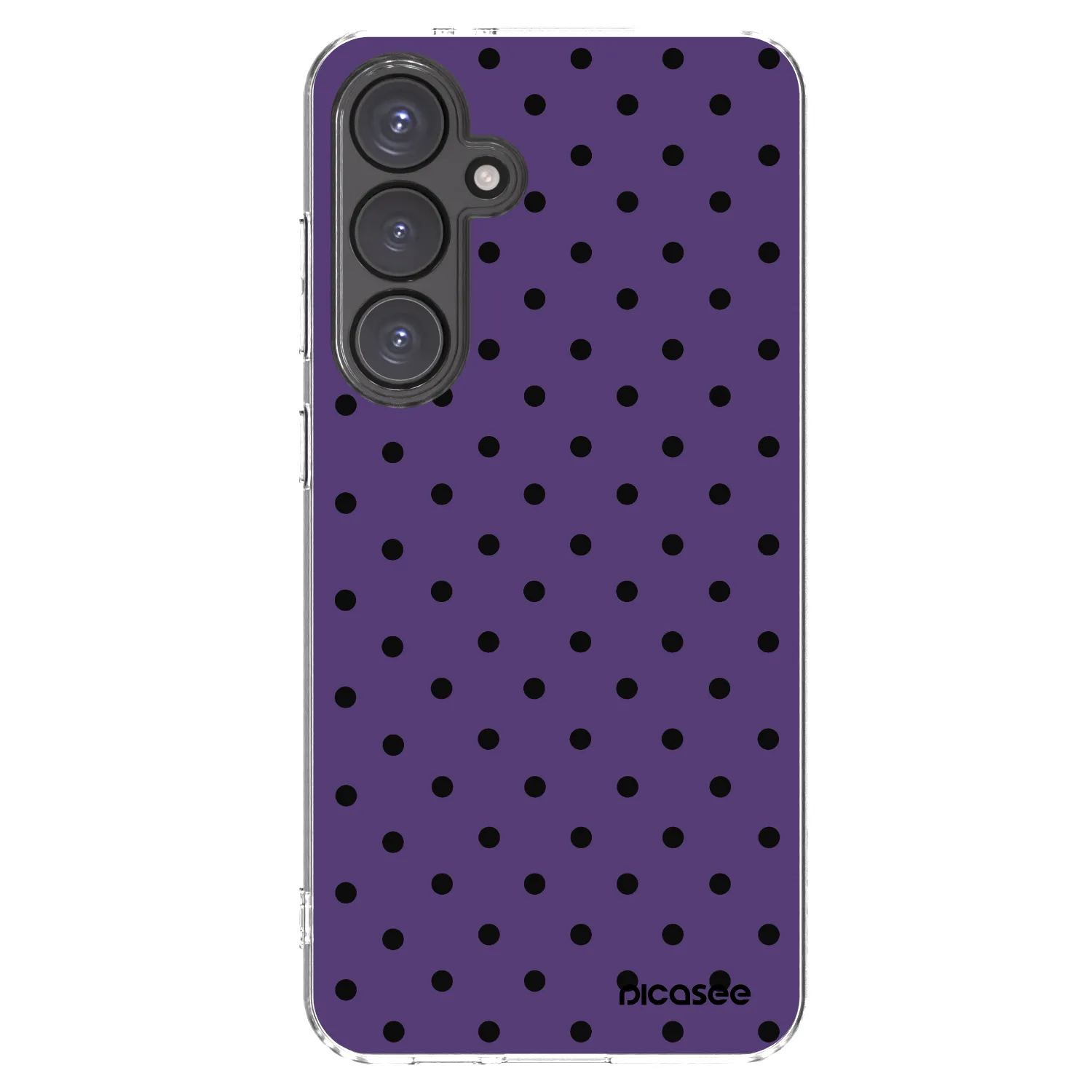 Picasee silikonowe przeźroczyste etui na Samsung Galaxy S24 FE S721B - Flickers 2