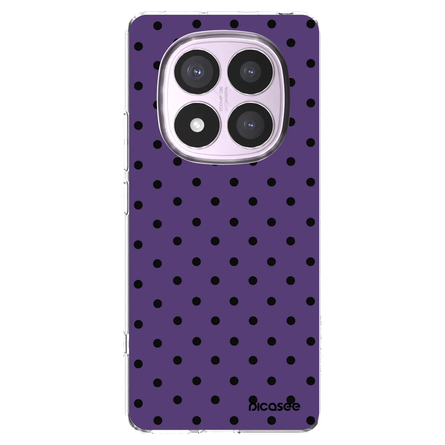 Picasee silikonowe przeźroczyste etui na Xiaomi Redmi Note 14 Pro 5G - Flickers 2