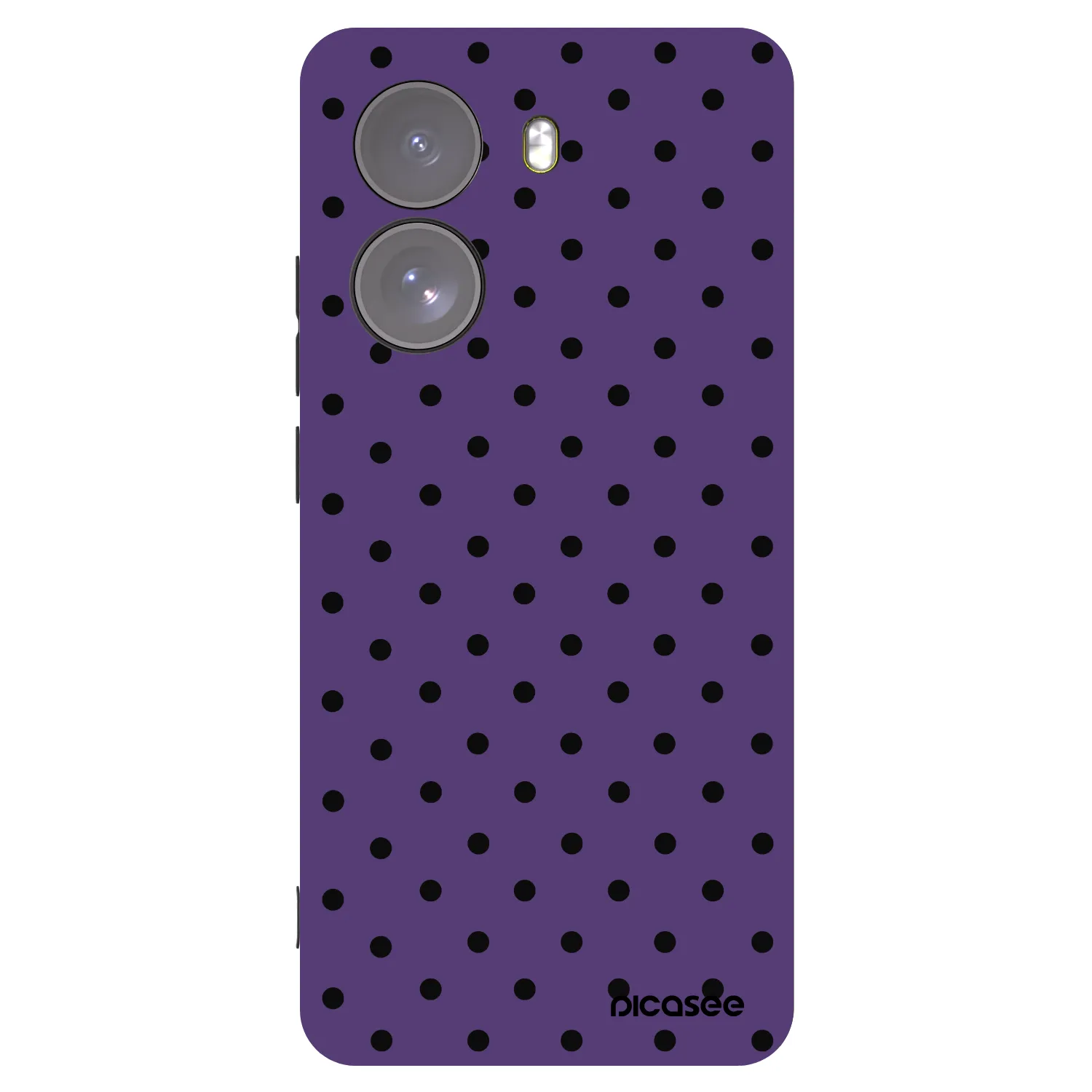 Picasee silikonowe czarne etui na Xiaomi Poco X7 - Flickers 2