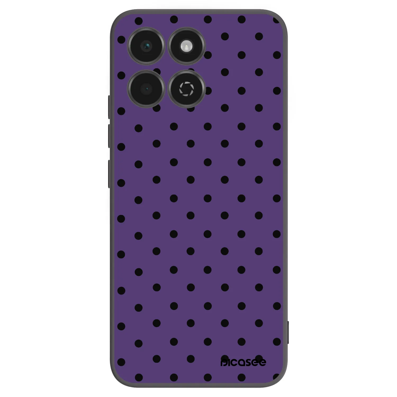 Picasee silikonowe czarne etui na Honor 200 Smart 5G - Flickers 2