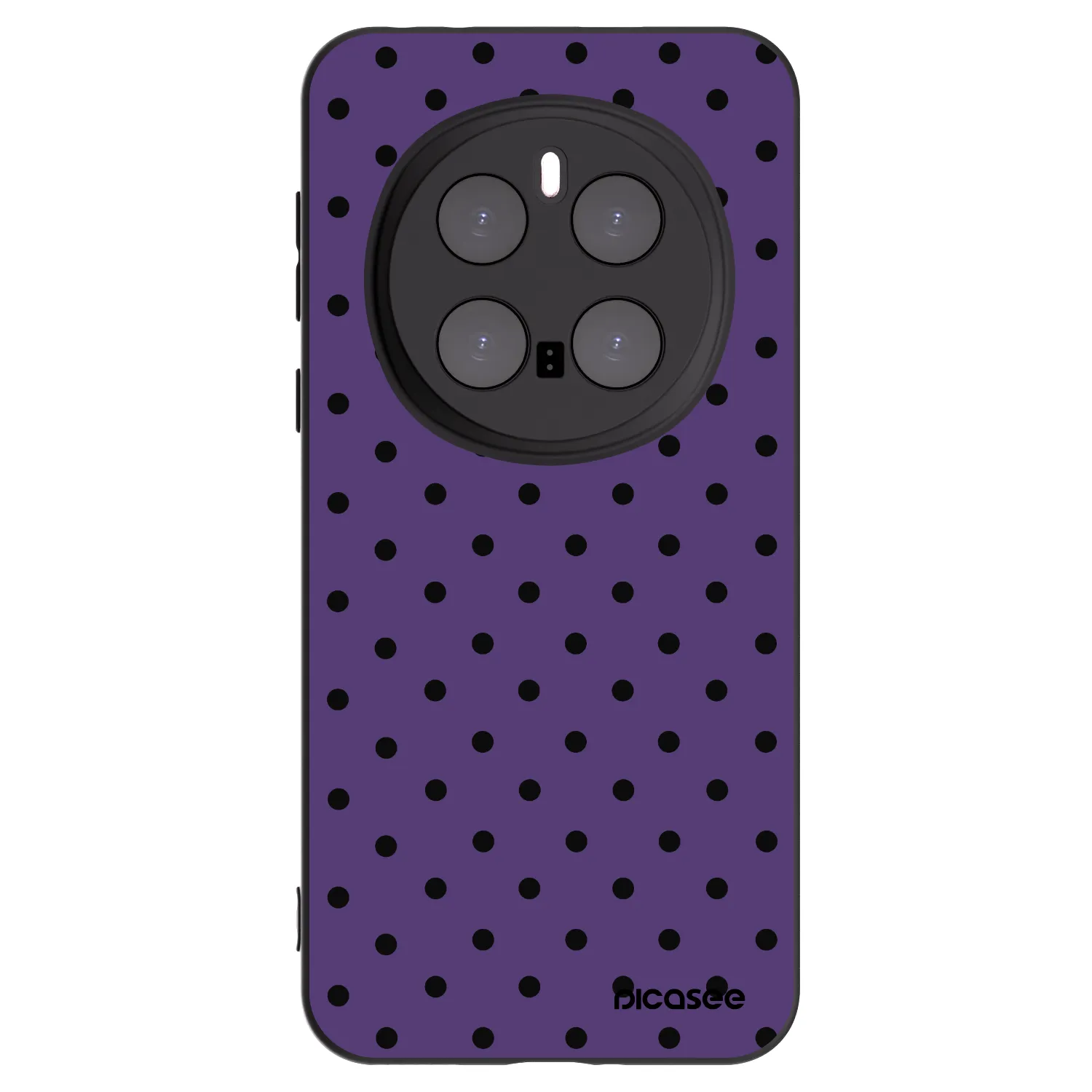 Picasee silikonowe czarne etui na Honor Magic7 Pro 5G - Flickers 2