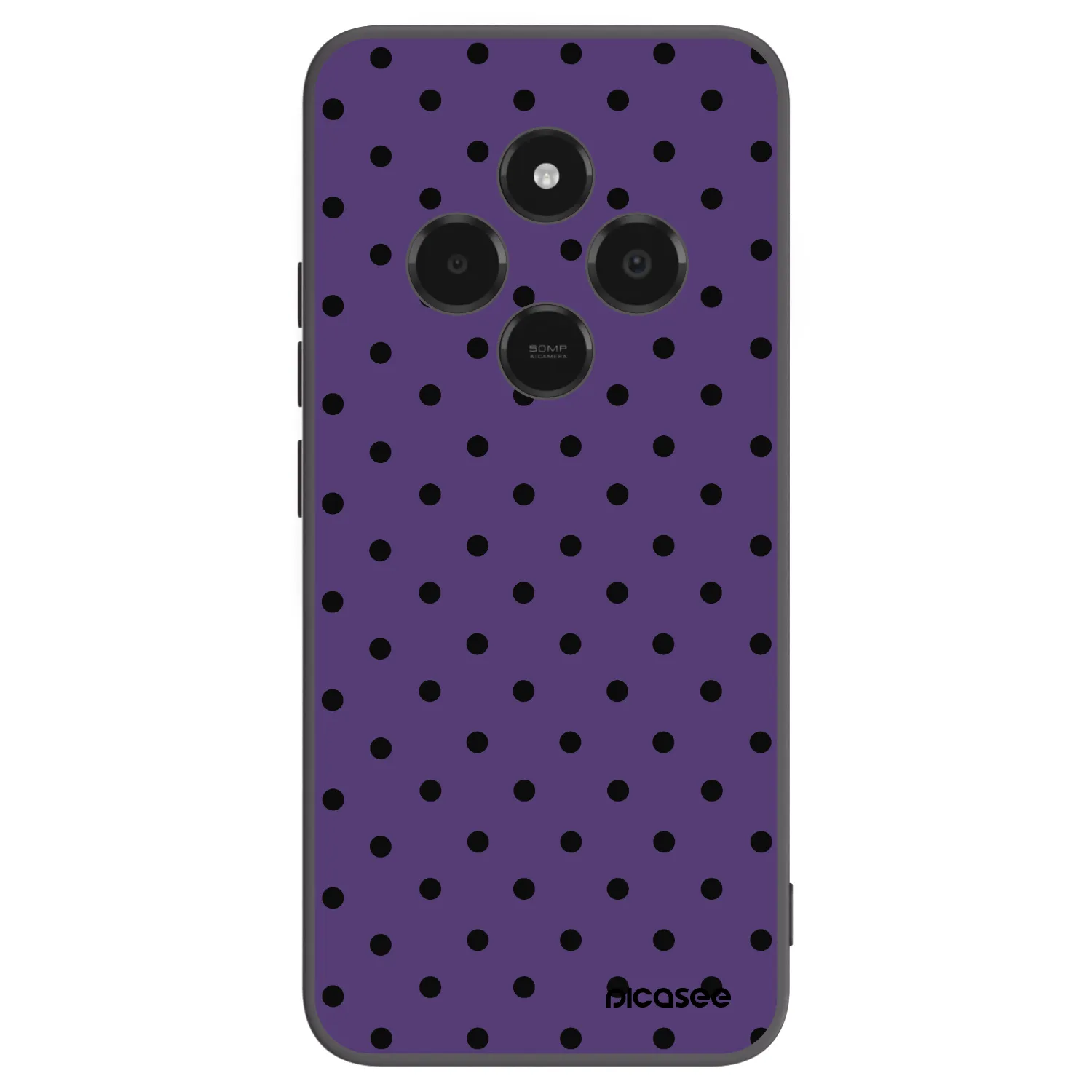 Picasee silikonowe czarne etui na Xiaomi Poco C75 - Flickers 2