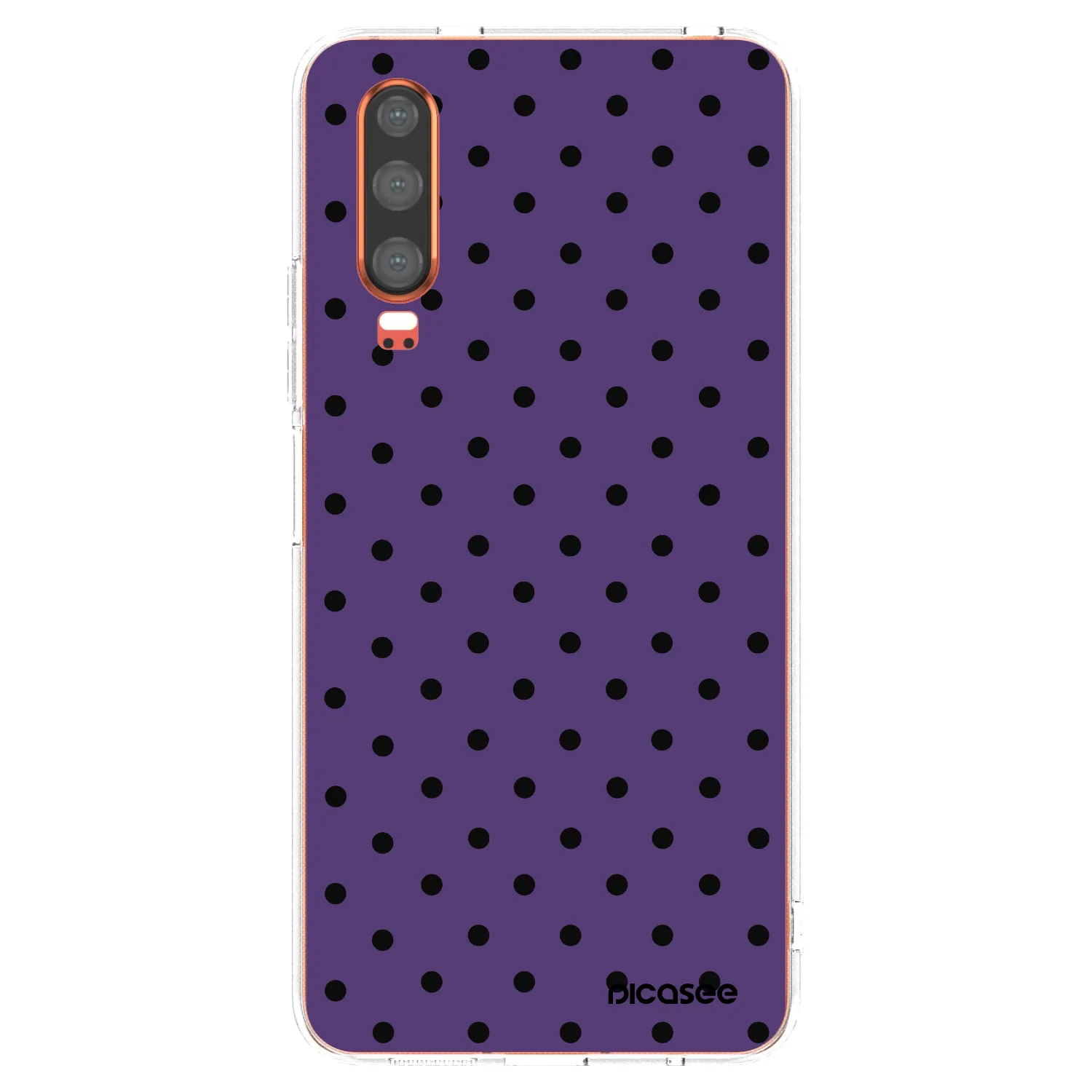 Picasee silikonowe przeźroczyste etui na Huawei P30 - Flickers 2