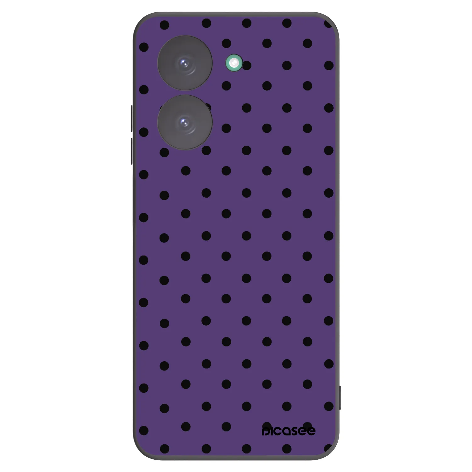 Picasee silikonowe czarne etui na Xiaomi Redmi A5 - Flickers 2