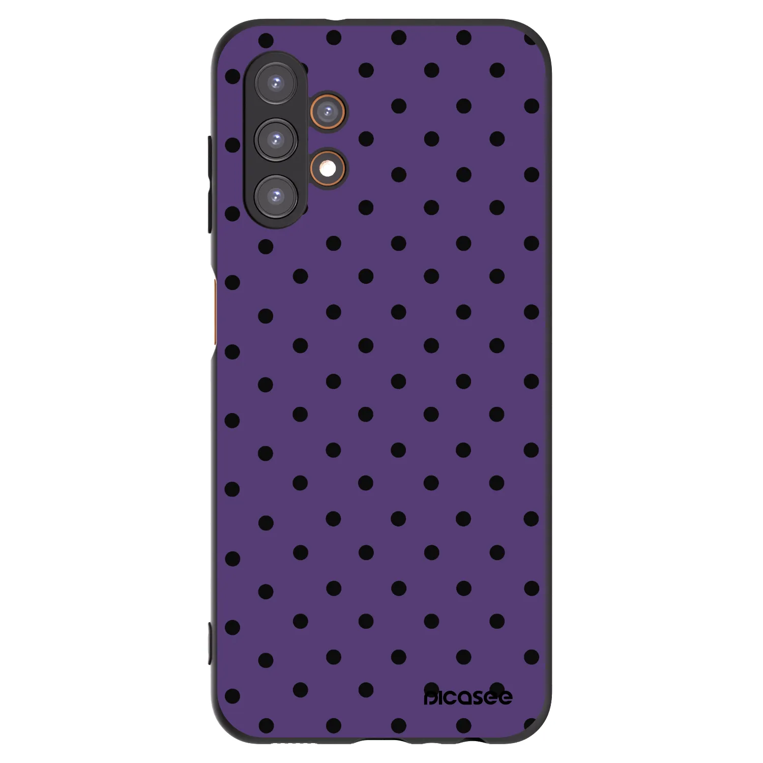 Picasee silikonowe czarne etui na Samsung Galaxy A13 5G - Flickers 2