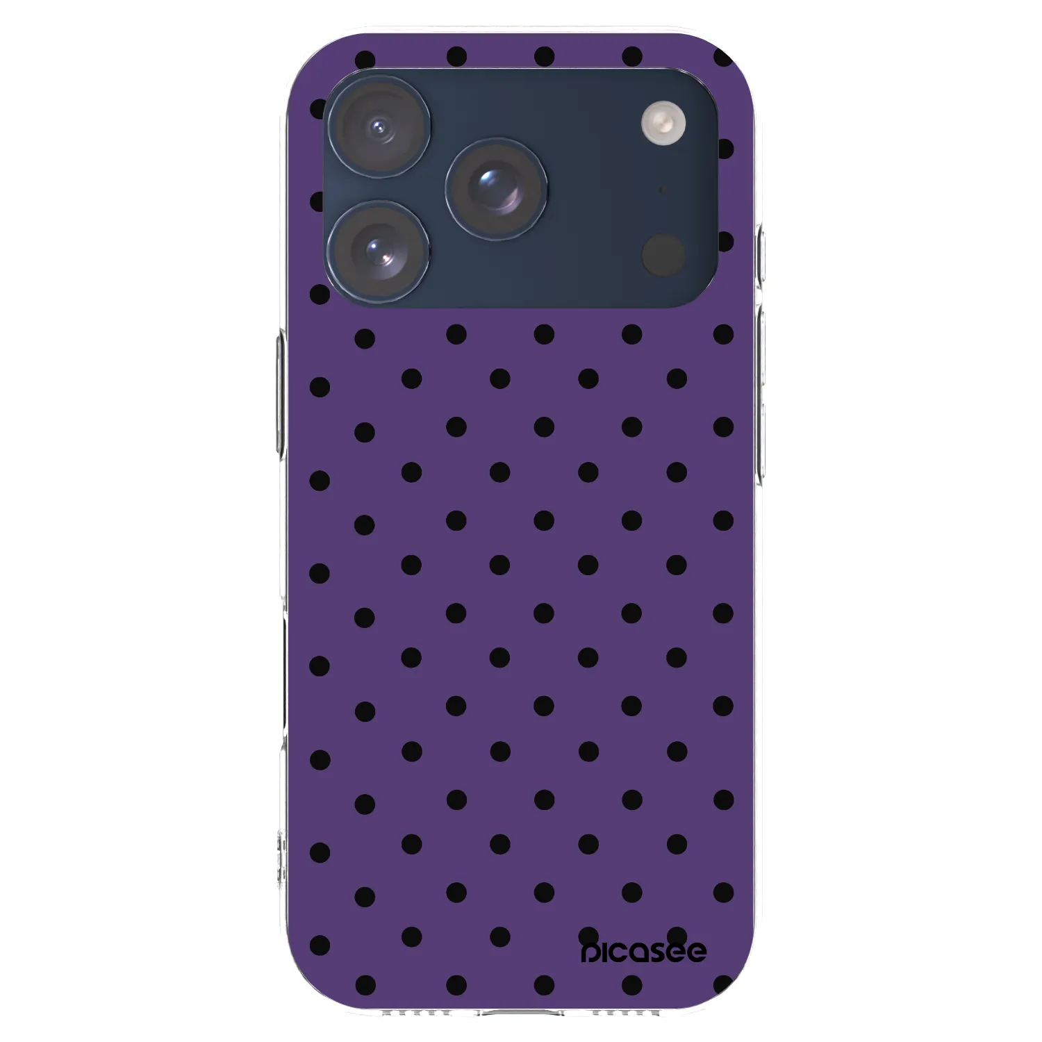 Picasee silikonowe przeźroczyste etui na Apple iPhone 17 Pro - Flickers 2