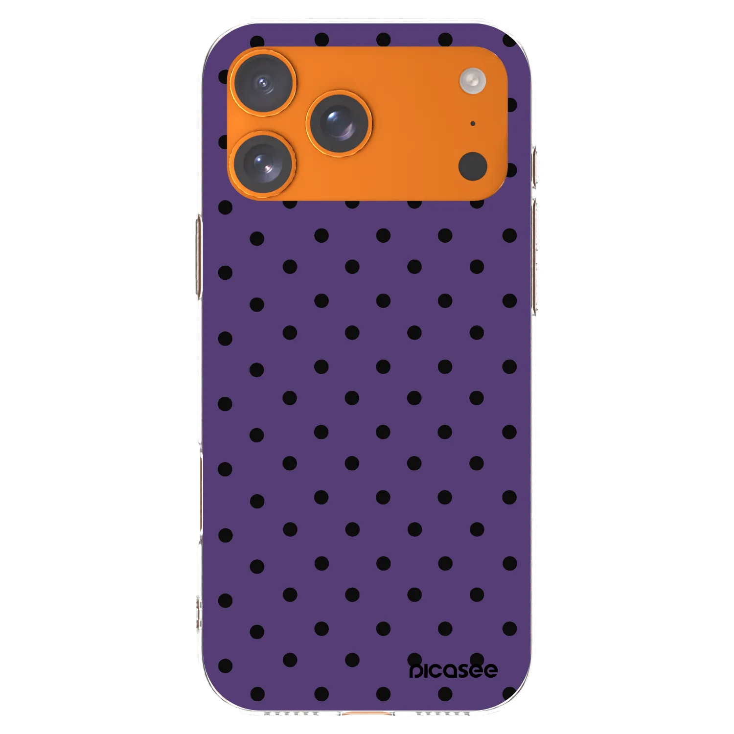 Picasee silikonowe przeźroczyste etui na Apple iPhone 17 Pro Max - Flickers 2