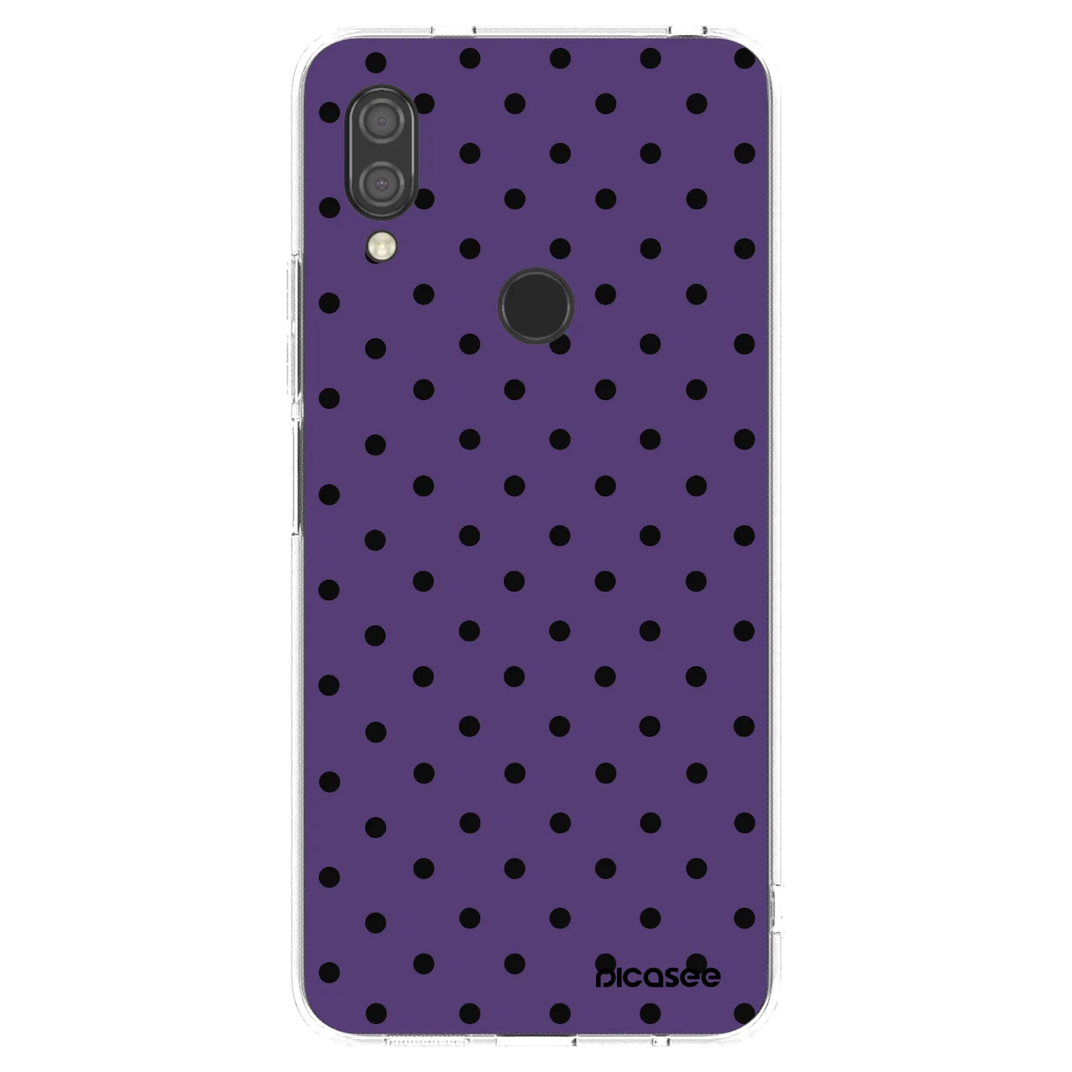 Picasee silikonowe przeźroczyste etui na Xiaomi Redmi 7 - Flickers 2