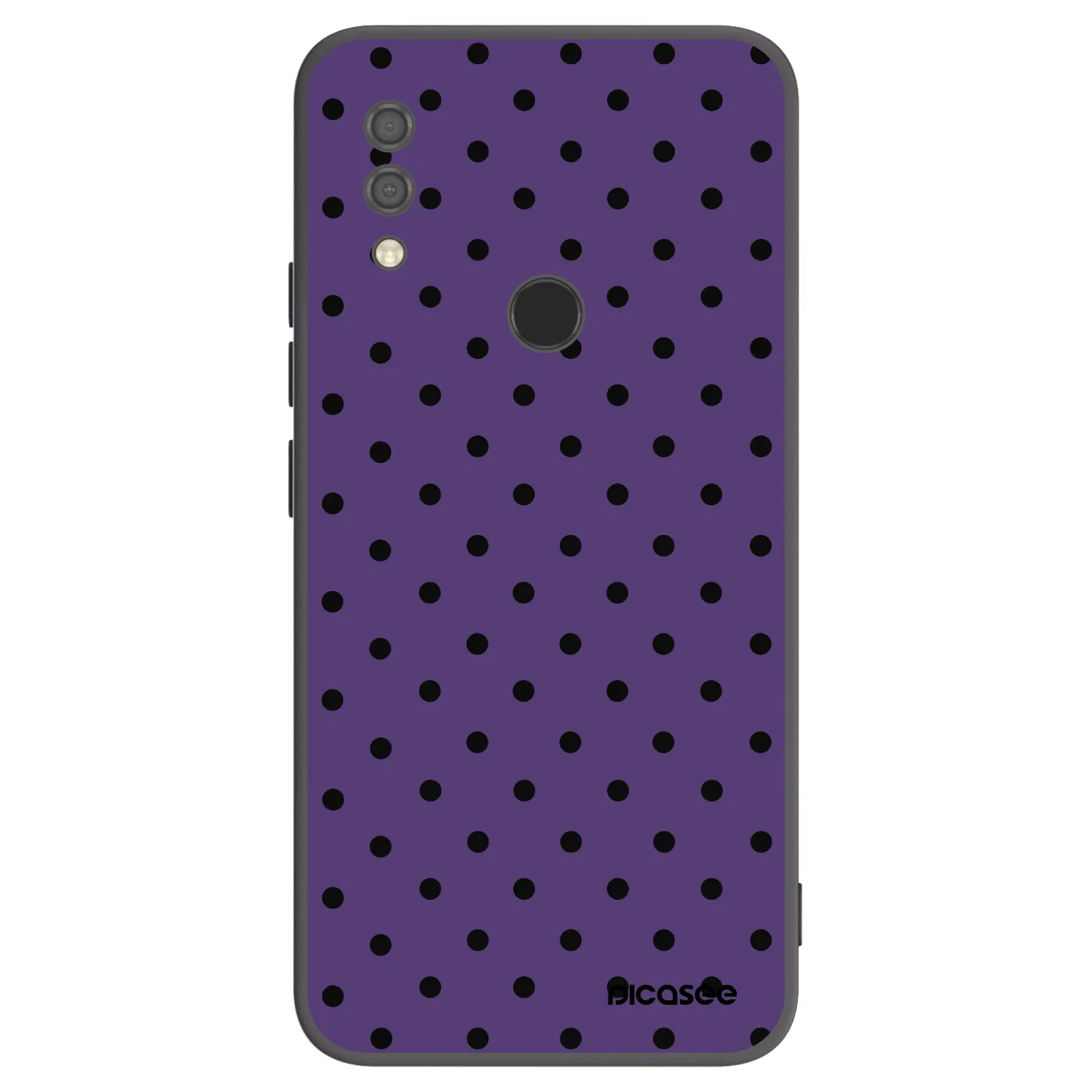 Picasee silikonowe czarne etui na Xiaomi Redmi 7 - Flickers 2