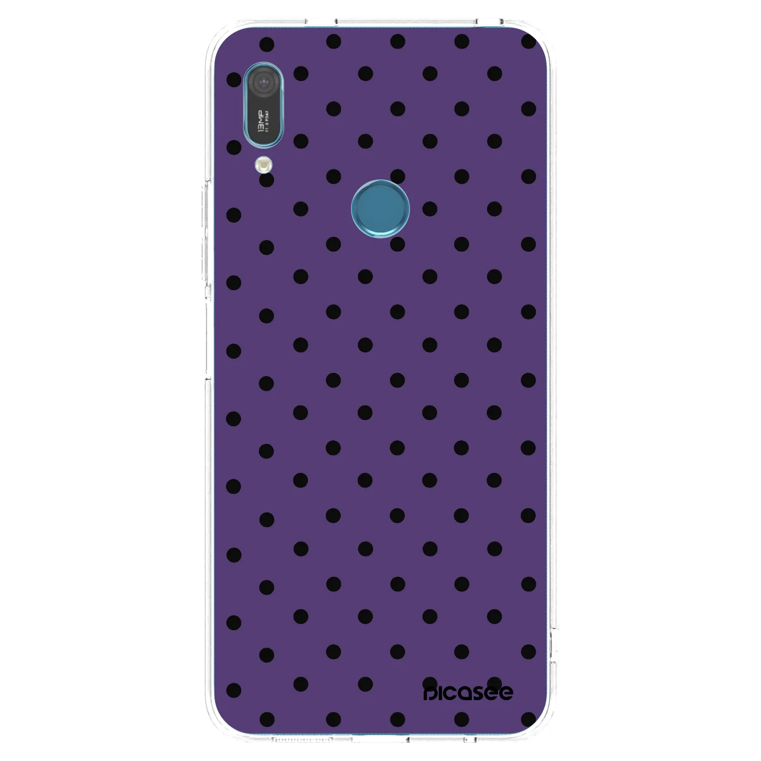 Picasee silikonowe przeźroczyste etui na Huawei Y6 2019 - Flickers 2