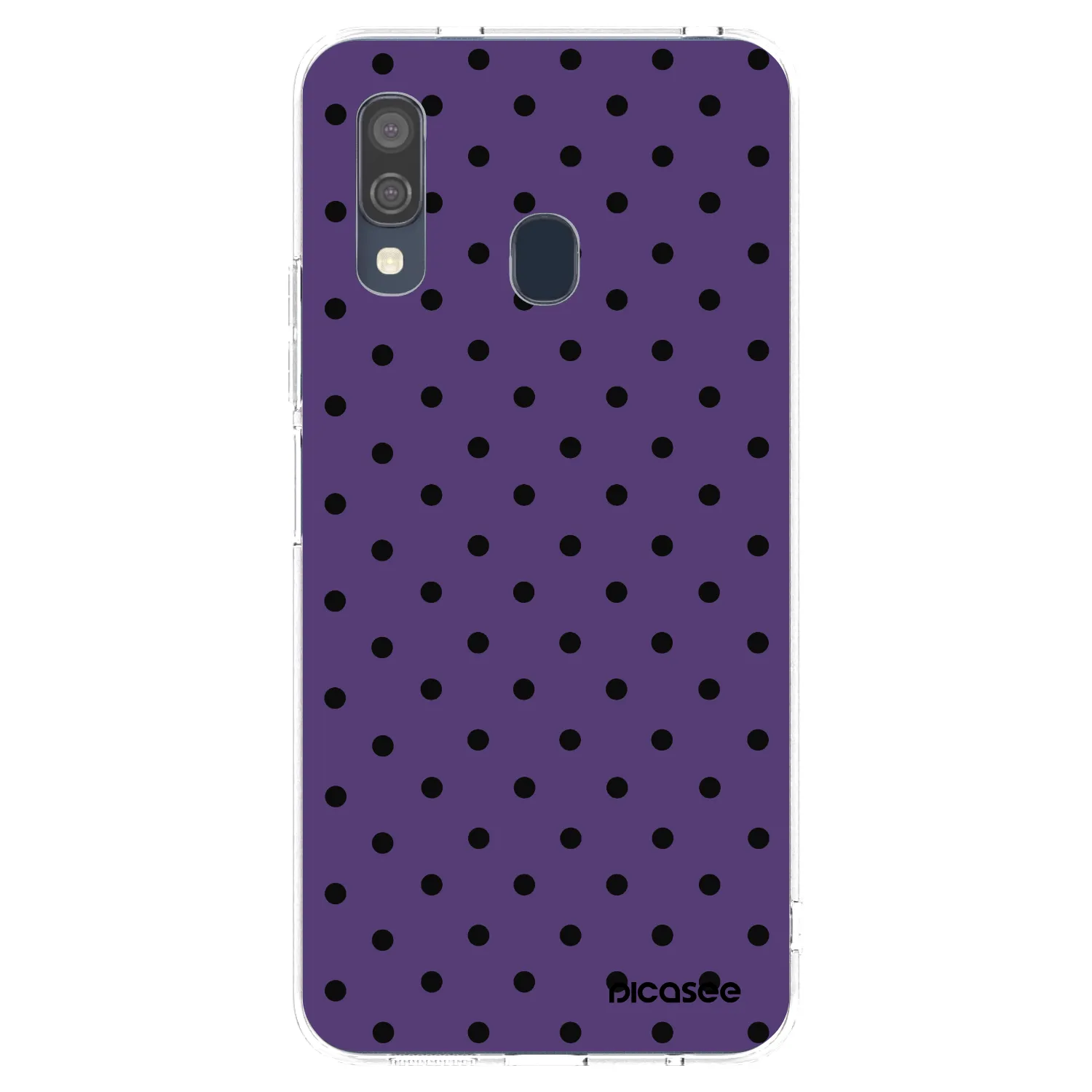 Picasee silikonowe przeźroczyste etui na Samsung Galaxy A40 A405F - Flickers 2