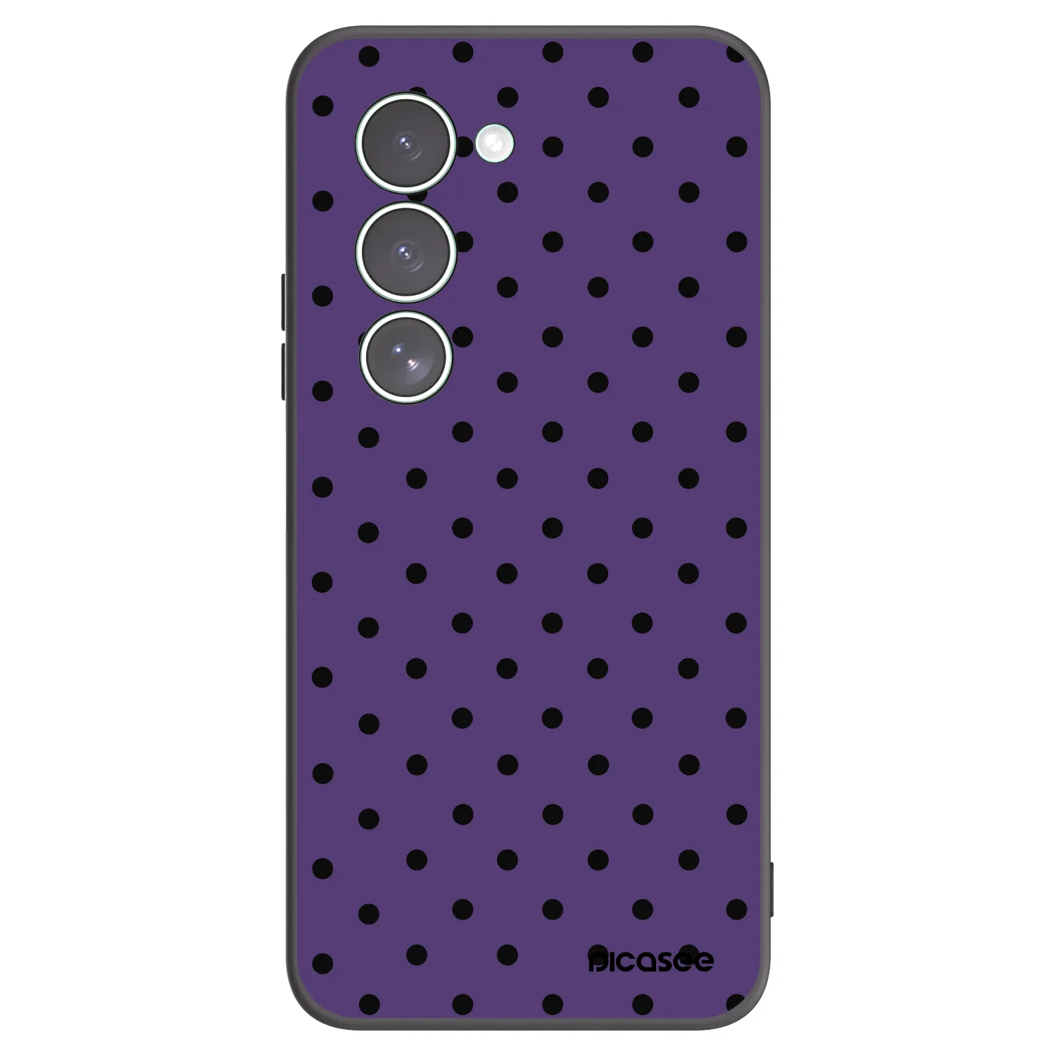 Picasee silikonowe czarne etui na Xiaomi Redmi 15 5G - Flickers 2