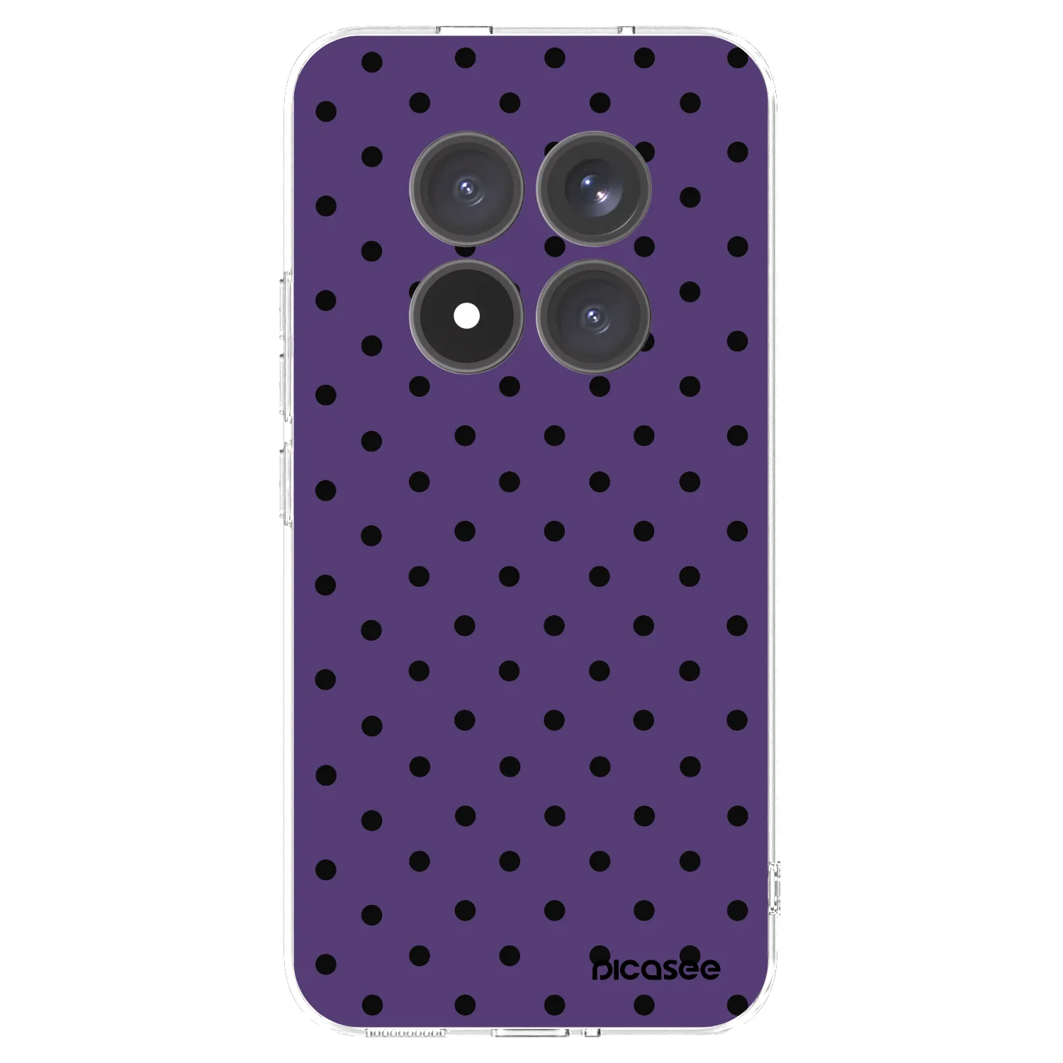 Picasee silikonowe przeźroczyste etui na Xiaomi Redmi Note 15 Pro+ - Flickers 2