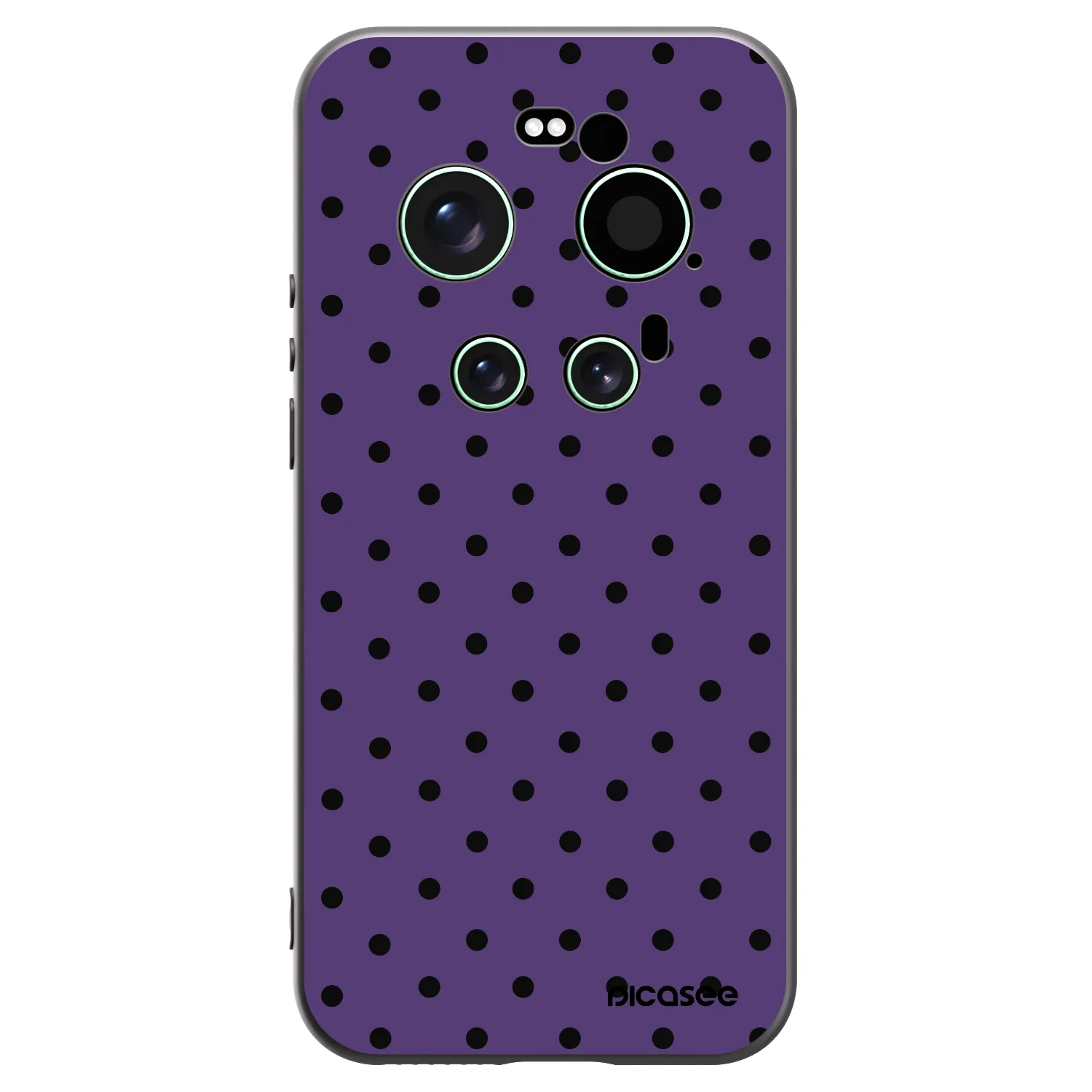 Picasee silikonowe czarne etui na Xiaomi 17 Ultra - Flickers 2