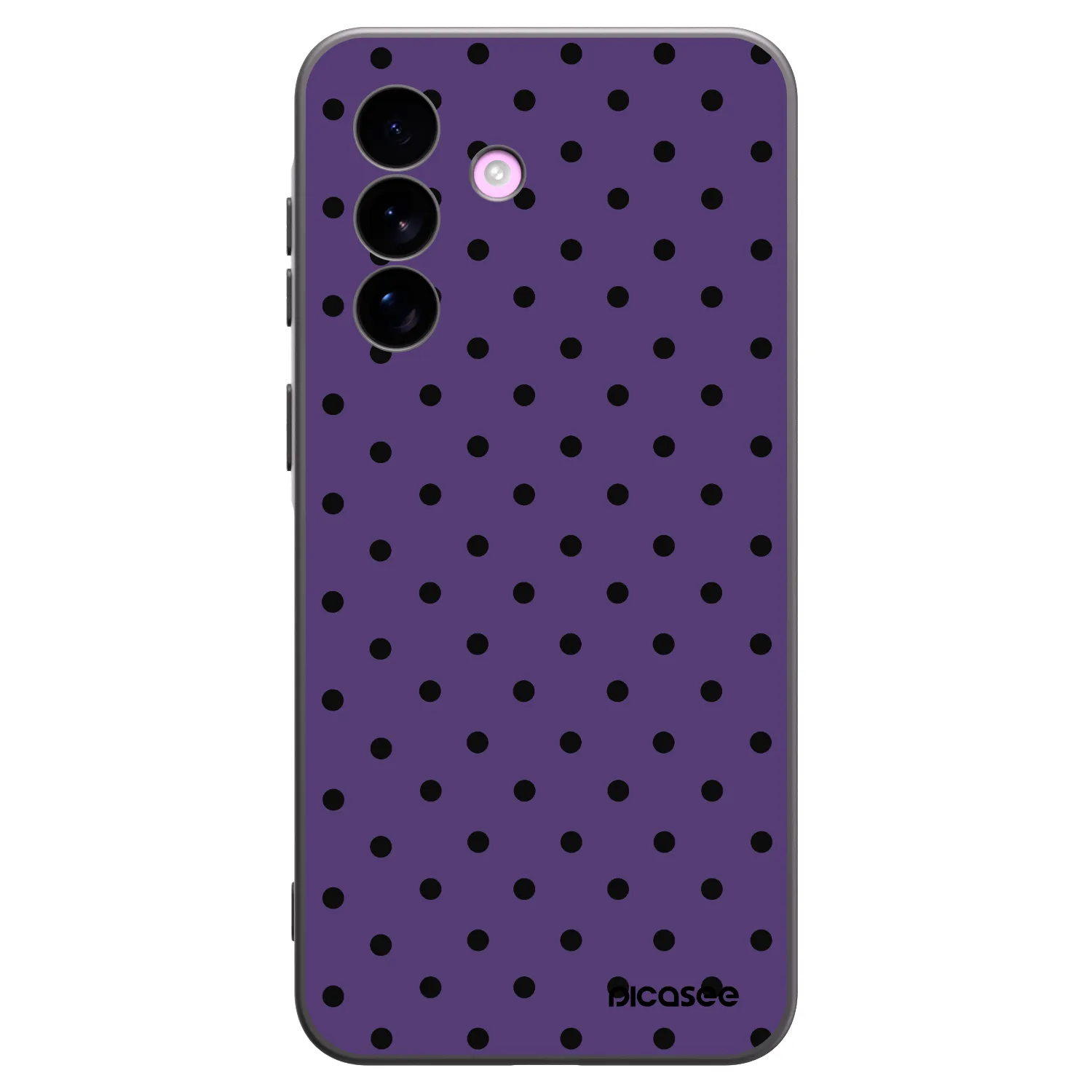 Picasee silikonowe czarne etui na Samsung Galaxy A57 5G - Flickers 2