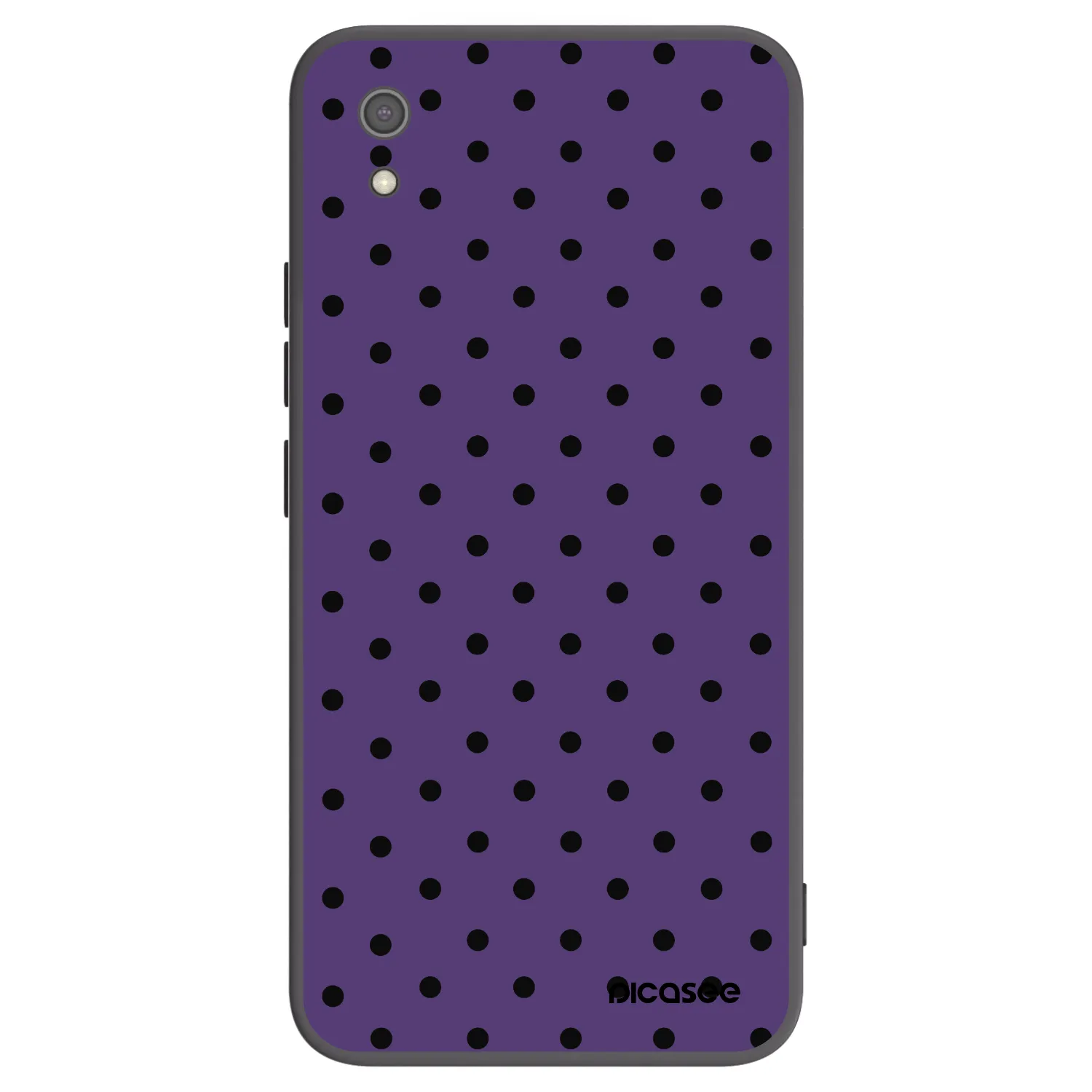 Picasee silikonowe czarne etui na Xiaomi Redmi 7A - Flickers 2