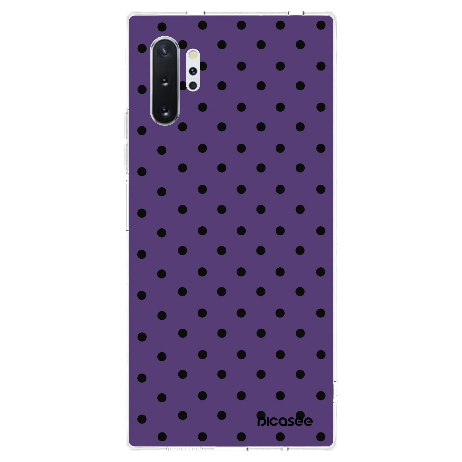 Picasee silikonowe przeźroczyste etui na Samsung Galaxy Note 10+ N975F - Flickers 2