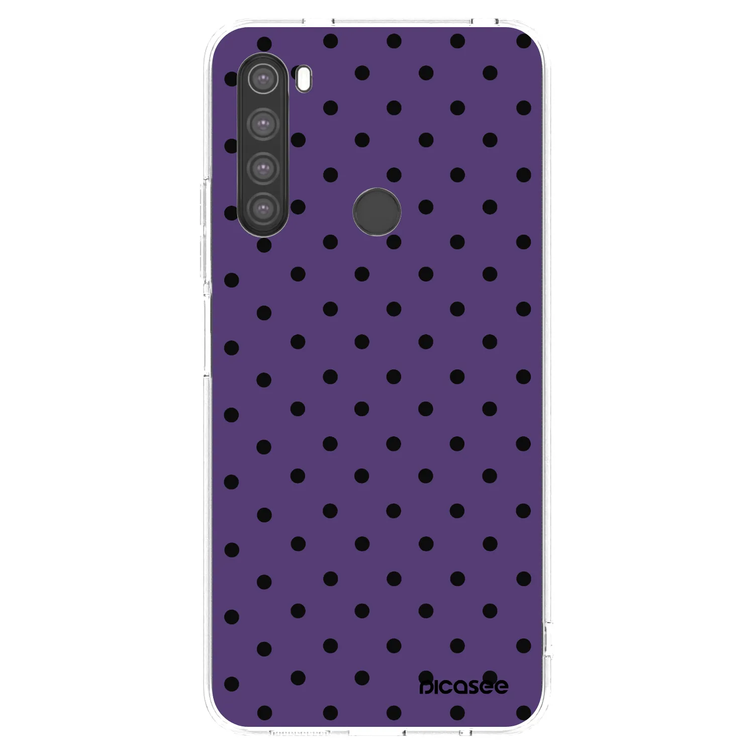 Picasee silikonowe przeźroczyste etui na Xiaomi Redmi Note 8 - Flickers 2