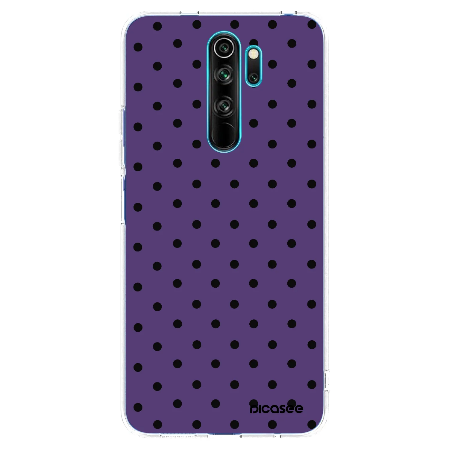 Picasee silikonowe przeźroczyste etui na Xiaomi Redmi Note 8 Pro - Flickers 2