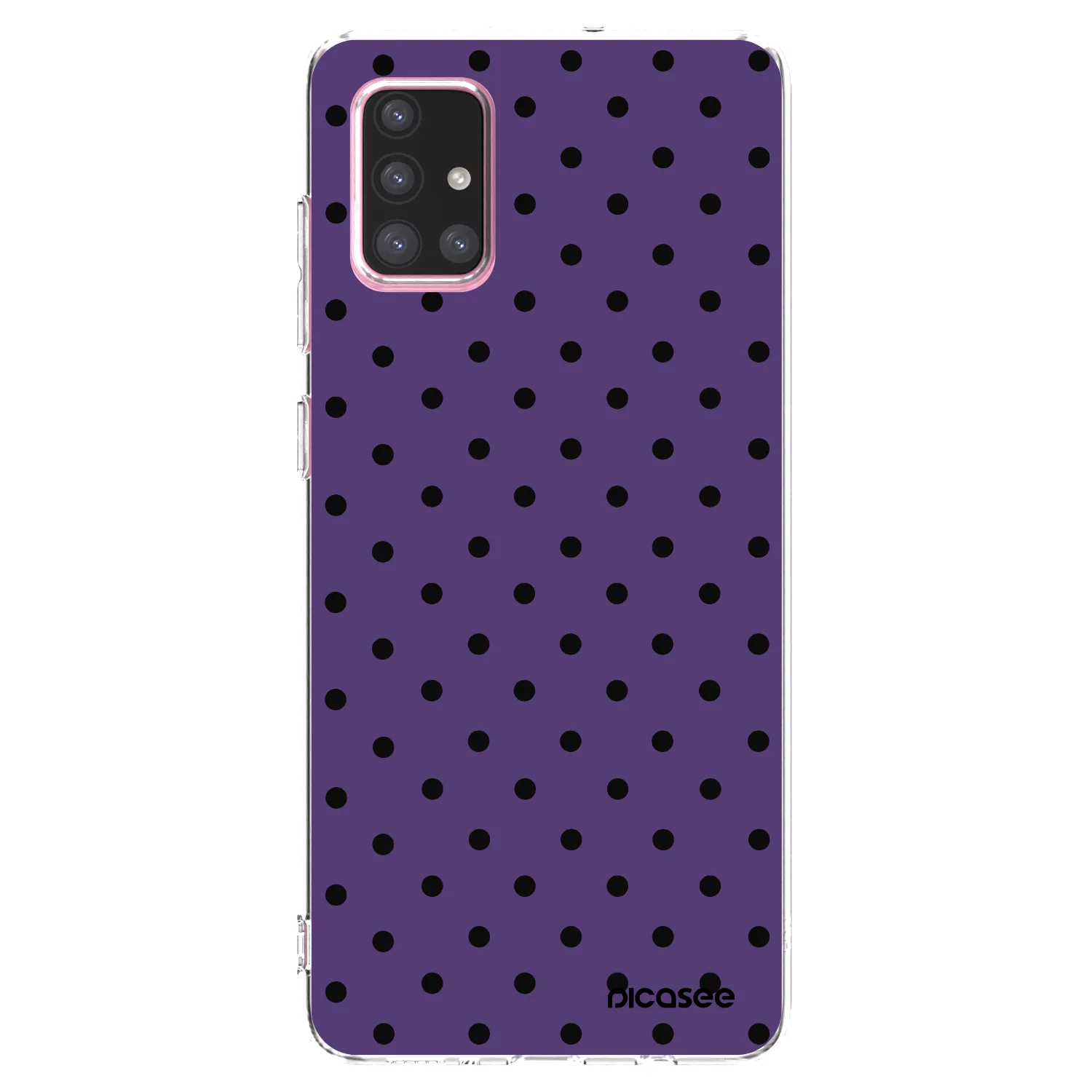 Picasee silikonowe przeźroczyste etui na Samsung Galaxy A71 A715F - Flickers 2