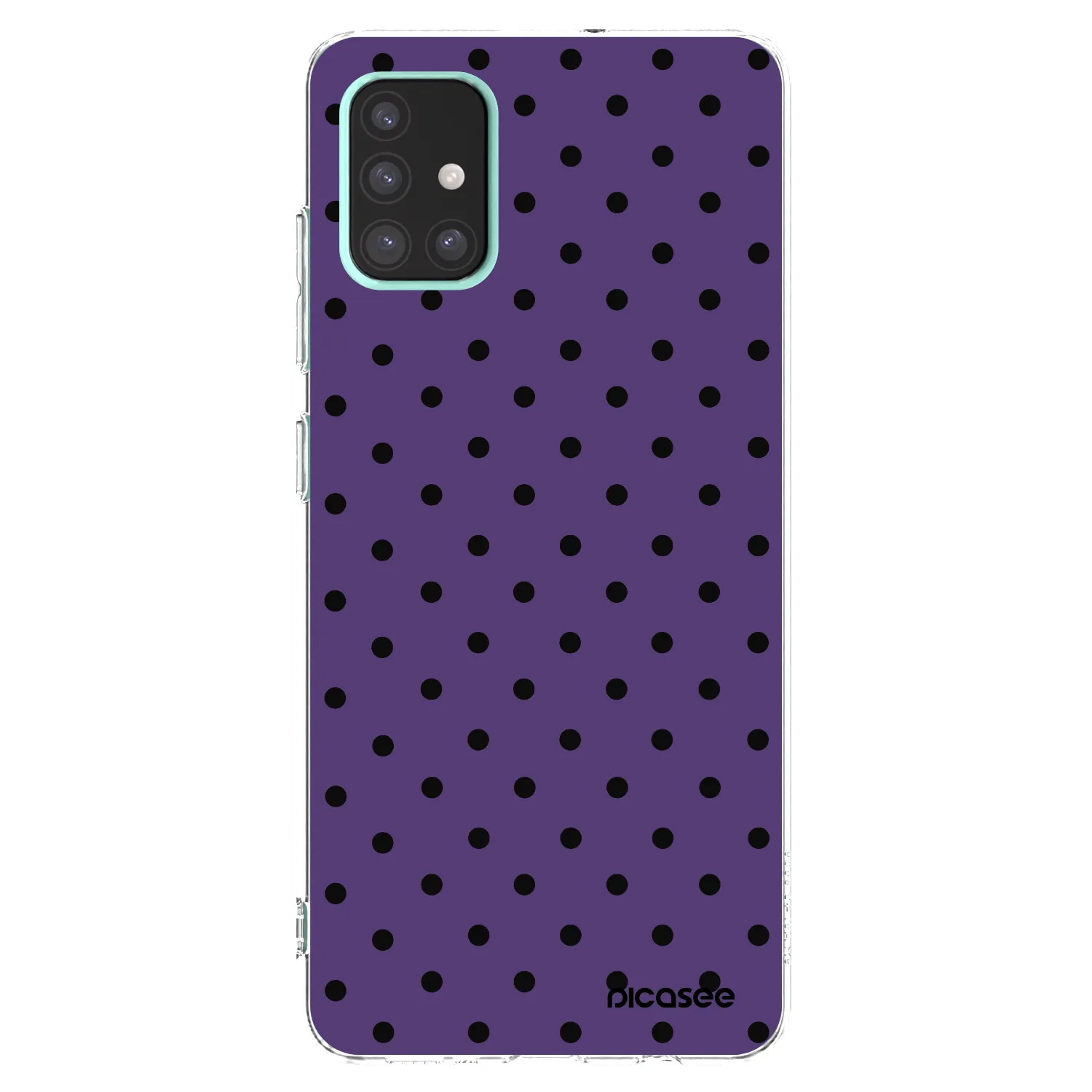Picasee silikonowe przeźroczyste etui na Samsung Galaxy A51 A515F - Flickers 2