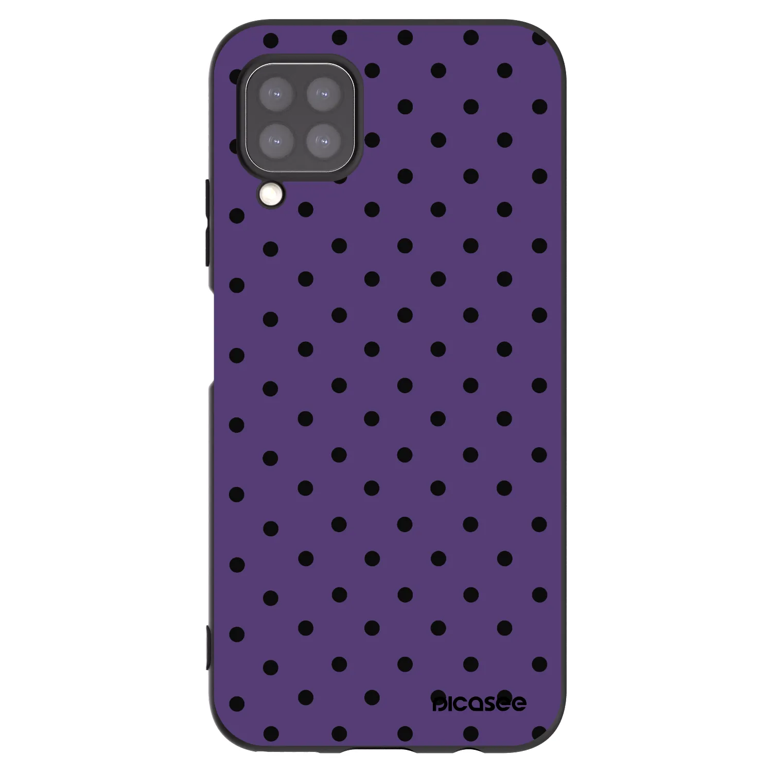Picasee silikonowe czarne etui na Huawei P40 Lite - Flickers 2