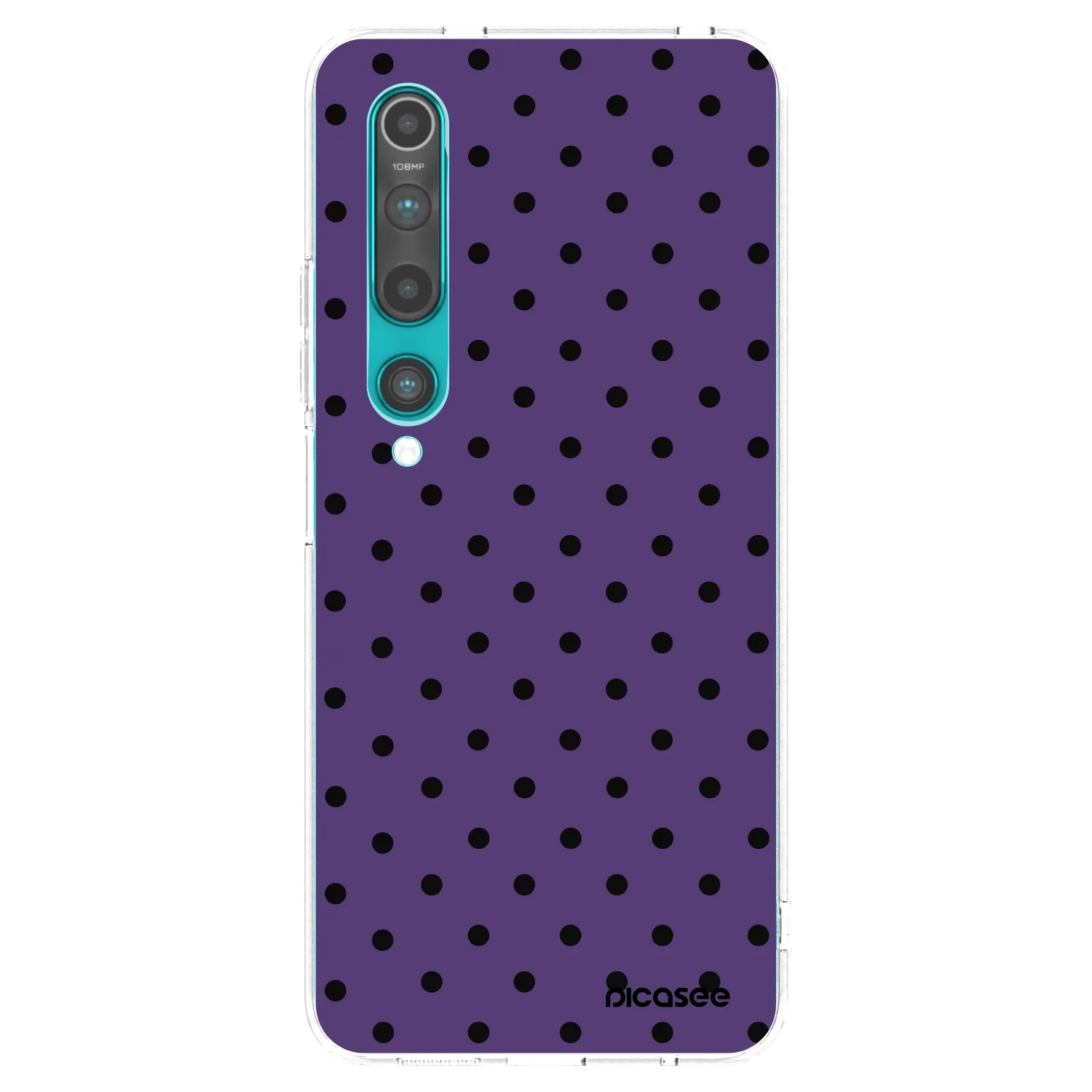 Picasee silikonowe przeźroczyste etui na Xiaomi Mi 10 - Flickers 2