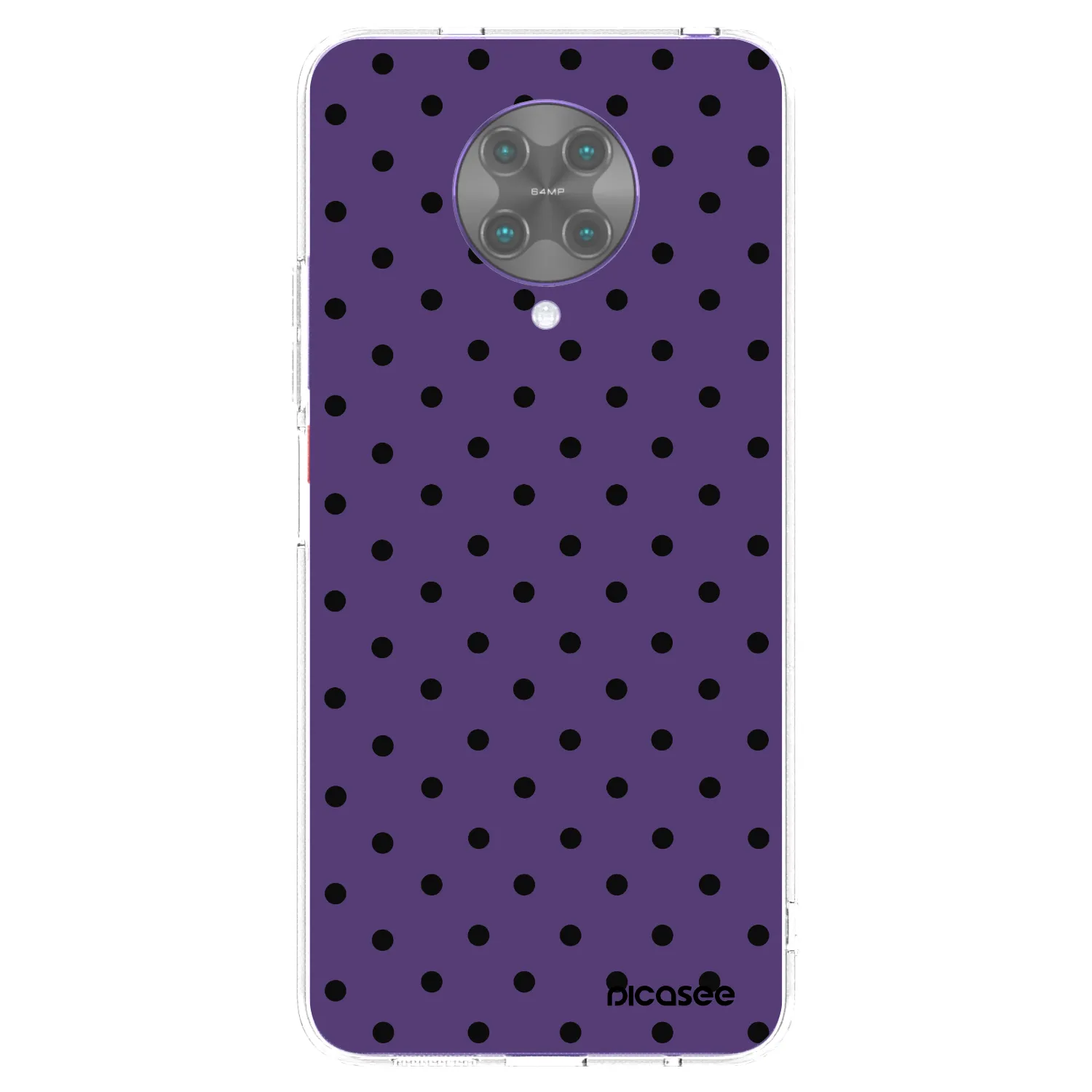 Picasee silikonowe przeźroczyste etui na Xiaomi Poco F2 Pro - Flickers 2