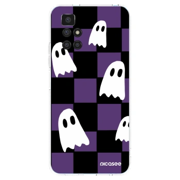 Picasee silikonowe przeźroczyste etui na Xiaomi Redmi 10 (2022) - Ghosts