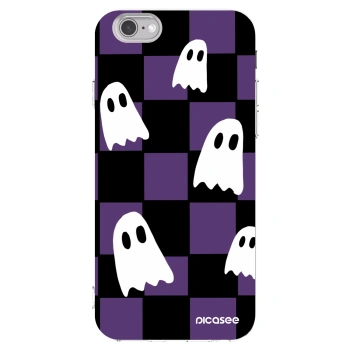 Picasee silikonowe przeźroczyste etui na Apple iPhone 6/6S - Ghosts