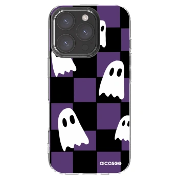 Picasee silikonowe przeźroczyste etui na Apple iPhone 16 Pro - Ghosts