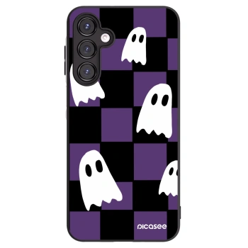 Picasee silikonowe czarne etui na Samsung Galaxy A16 5G - Ghosts