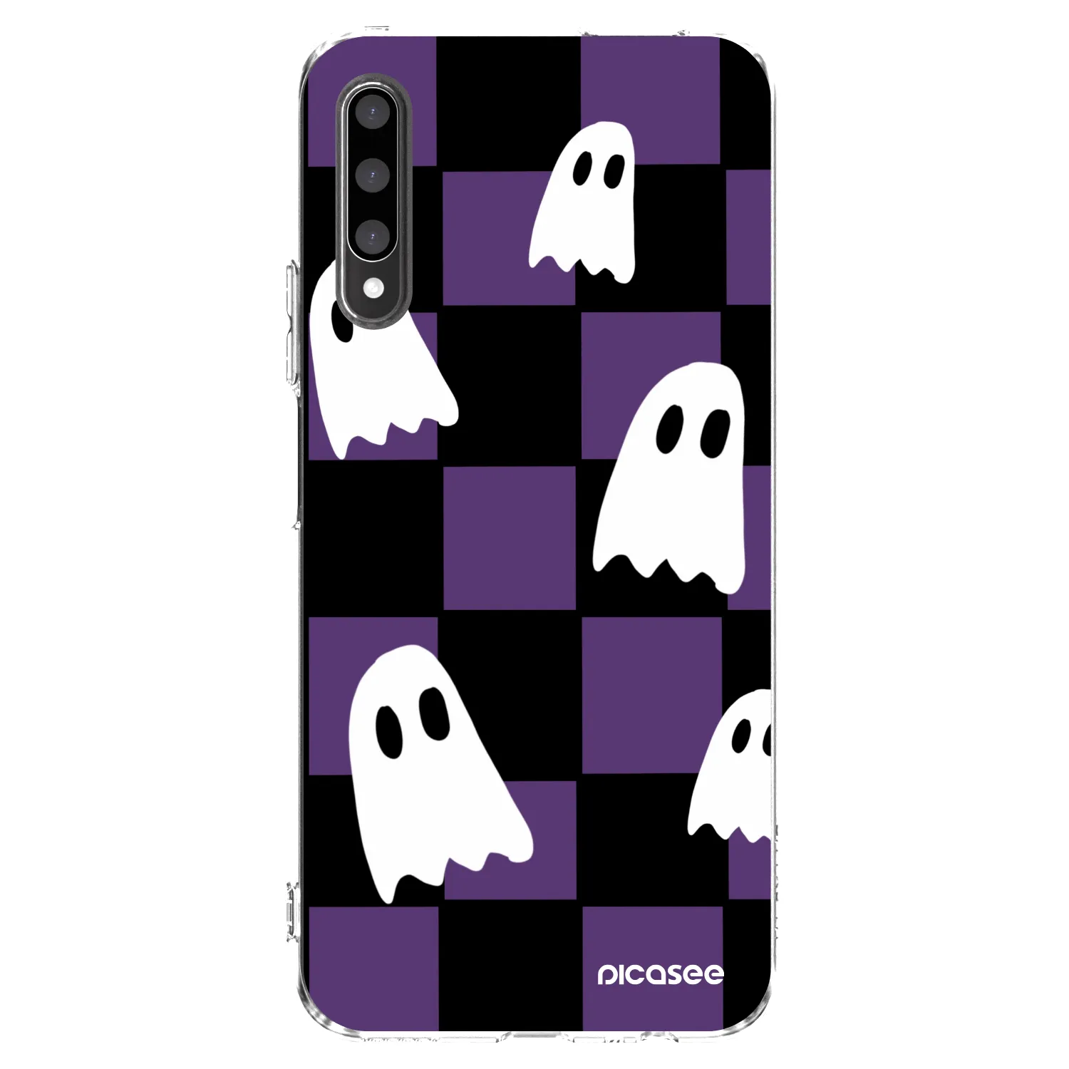 Picasee silikonowe przeźroczyste etui na Honor 9X Pro - Ghosts